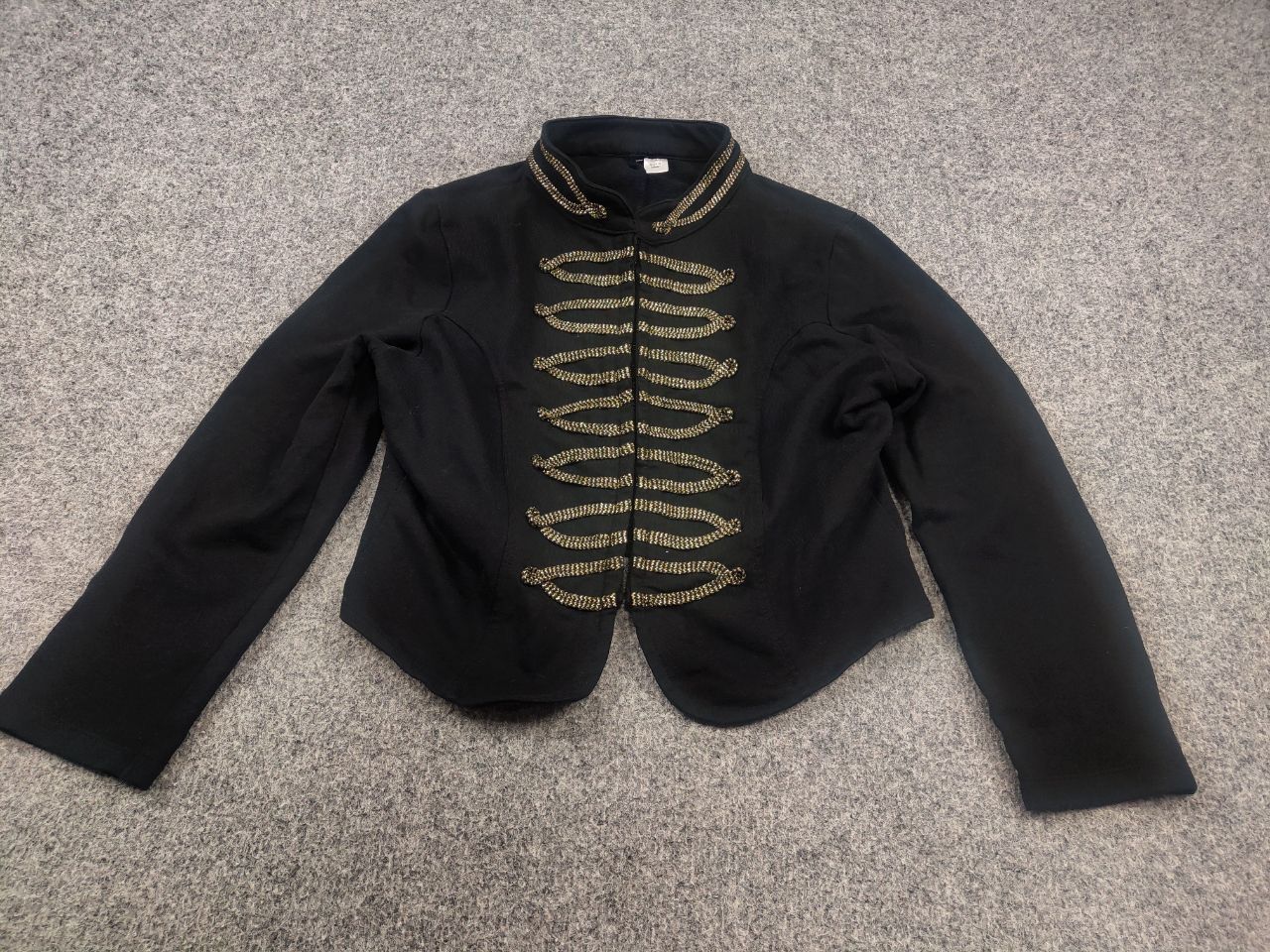 If Six Was Nine Vintage Napoleon Military Button Jacket LGB Y2K Glamour Size S / US 4 / IT 40 - 3 Thumbnail
