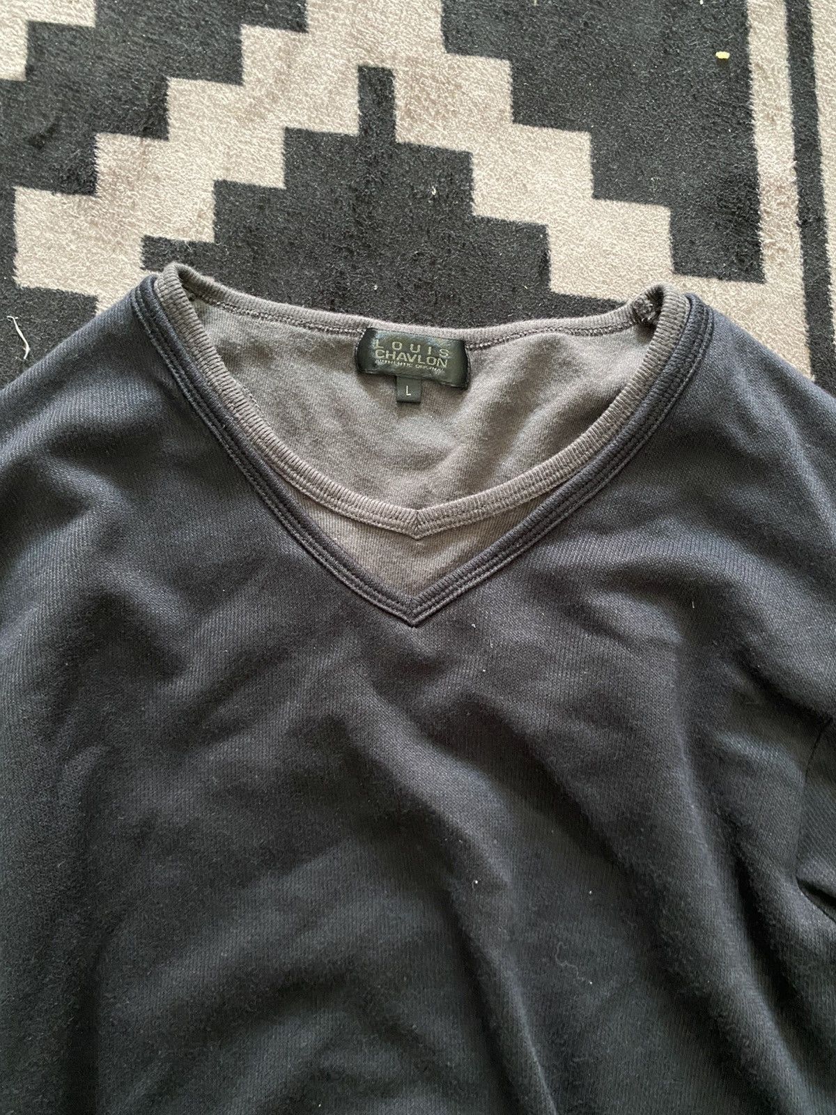 If Six Was Nine × Japanese Brand × Le Grande Bleu (L.G.B.) Vintage louis chavlon double layers longsleeve tshirt Size US L / EU 52-54 / 3 - 2 Thumbnail