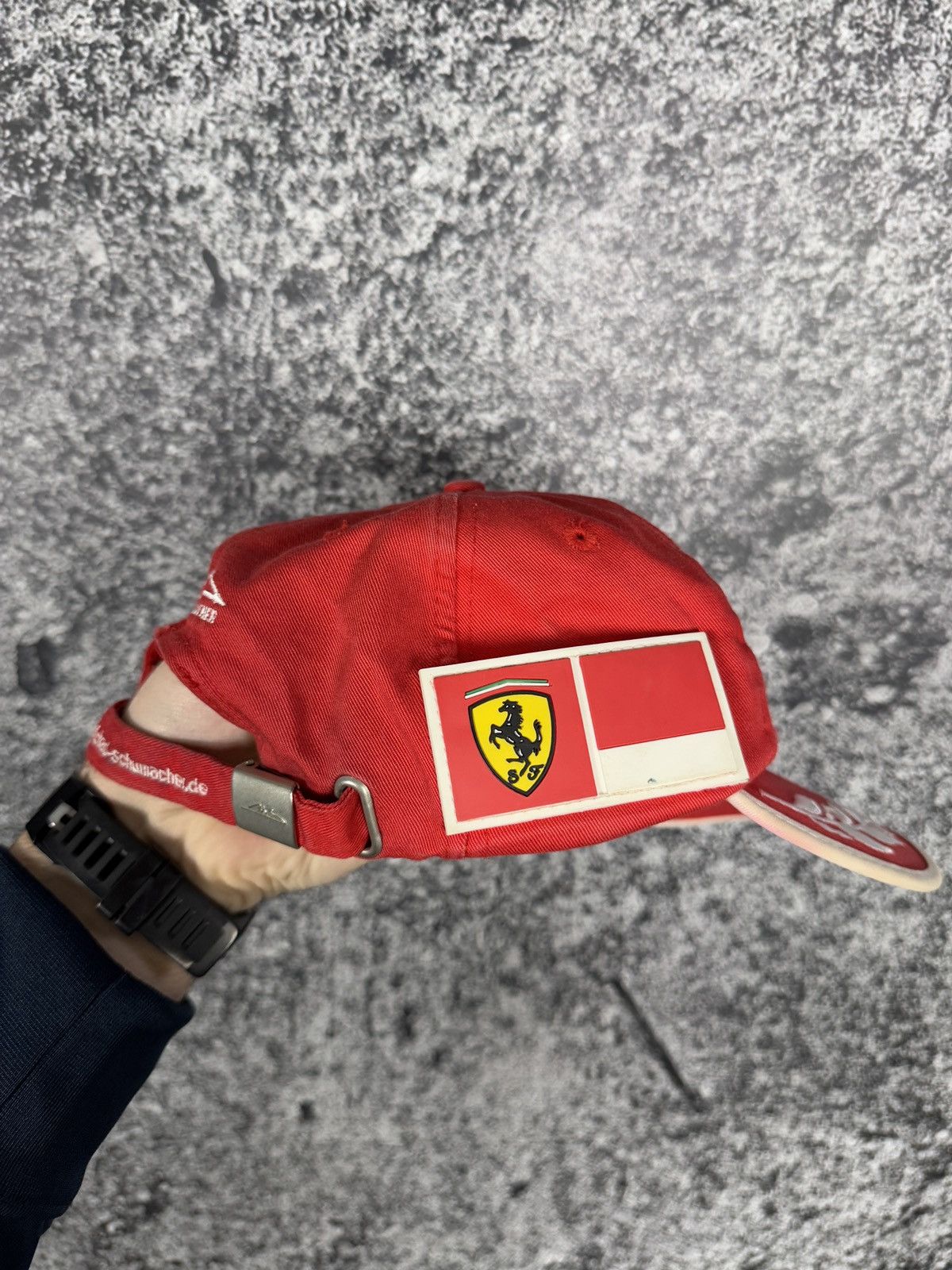 Ferrari Vintage Dekra Ferrari Racing Cap Michael Schumacher F1 Size ONE SIZE - 5 Thumbnail