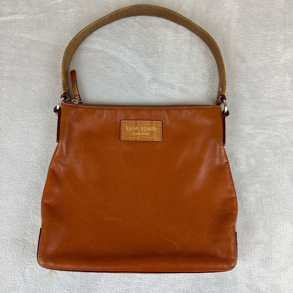 Kate Spade Brown Leather Shoulder Purse