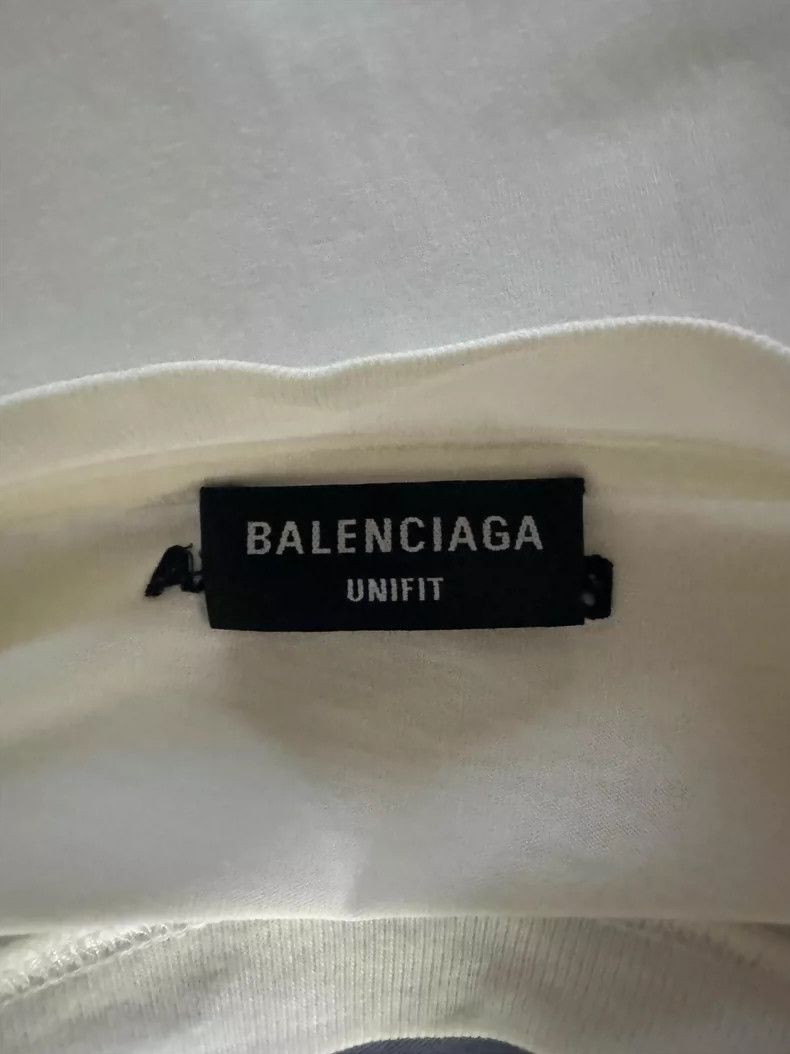 Balenciaga Balenciaga Luminous Elf Smiling Face Round Neck Short Sleev Size US XS / EU 42 / 0 - 3 Thumbnail