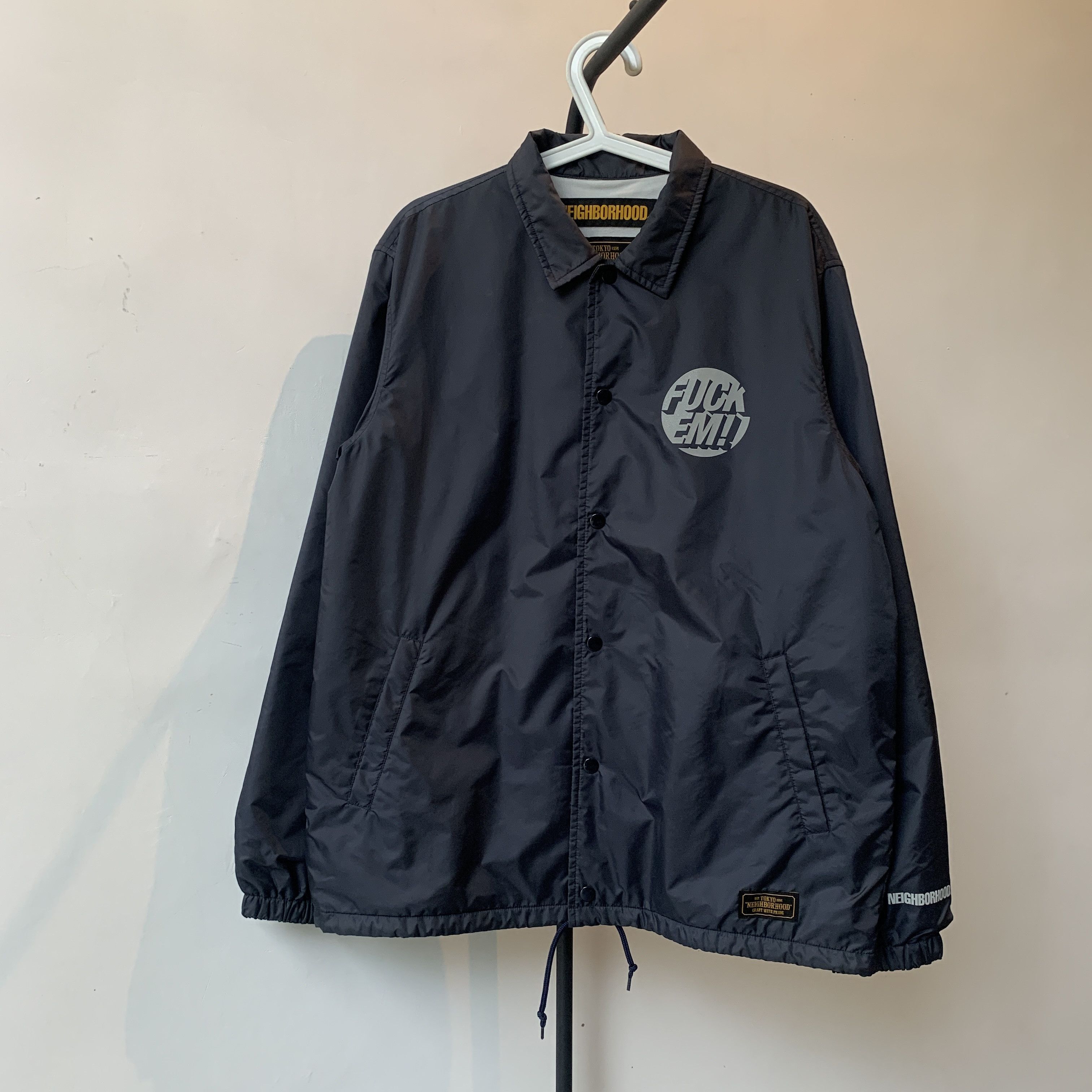 Neighborhood NEIGHBORHOOD COACH JACKET FUCK*EM 2018 | Grailed