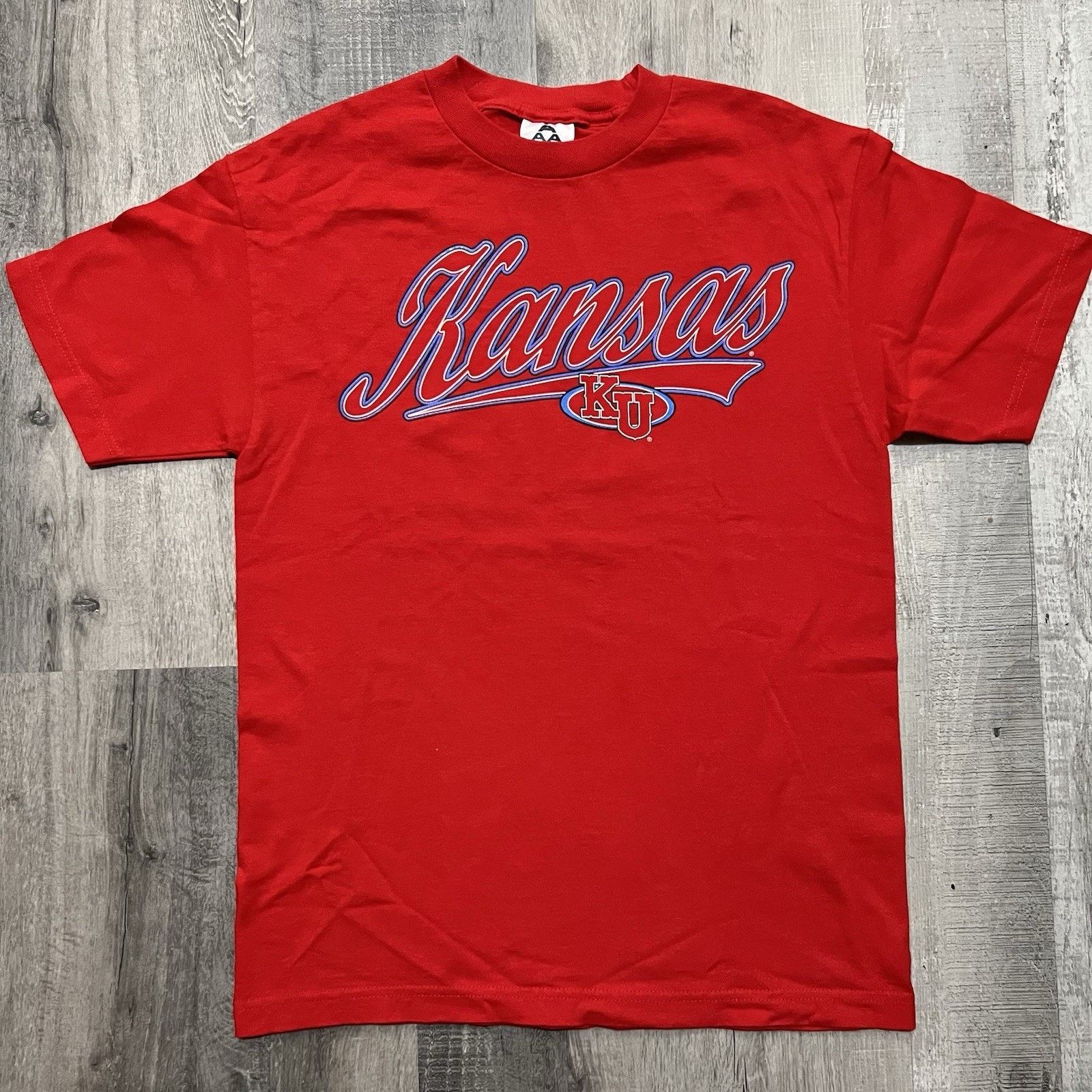 Alstyle VTG Kansas State University KU Jayhawks College Y2K T Shirt Size US M / EU 48-50 / 2 - 1 Thumbnail