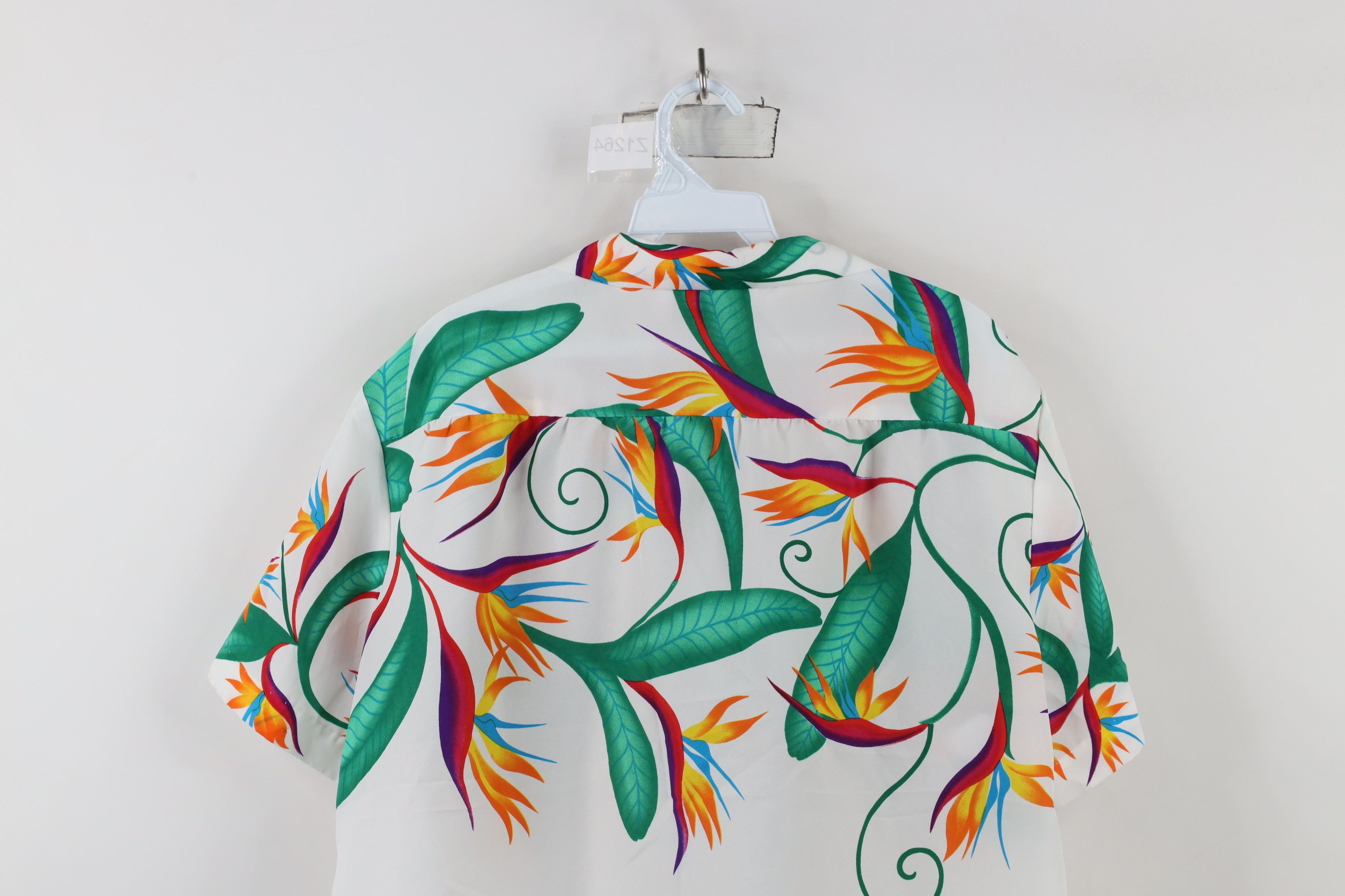 Vintage Vintage 70s Hilo Hattie Flower Hawaiian Button Shirt USA Size 3XL / US 20-22 - 10 Thumbnail