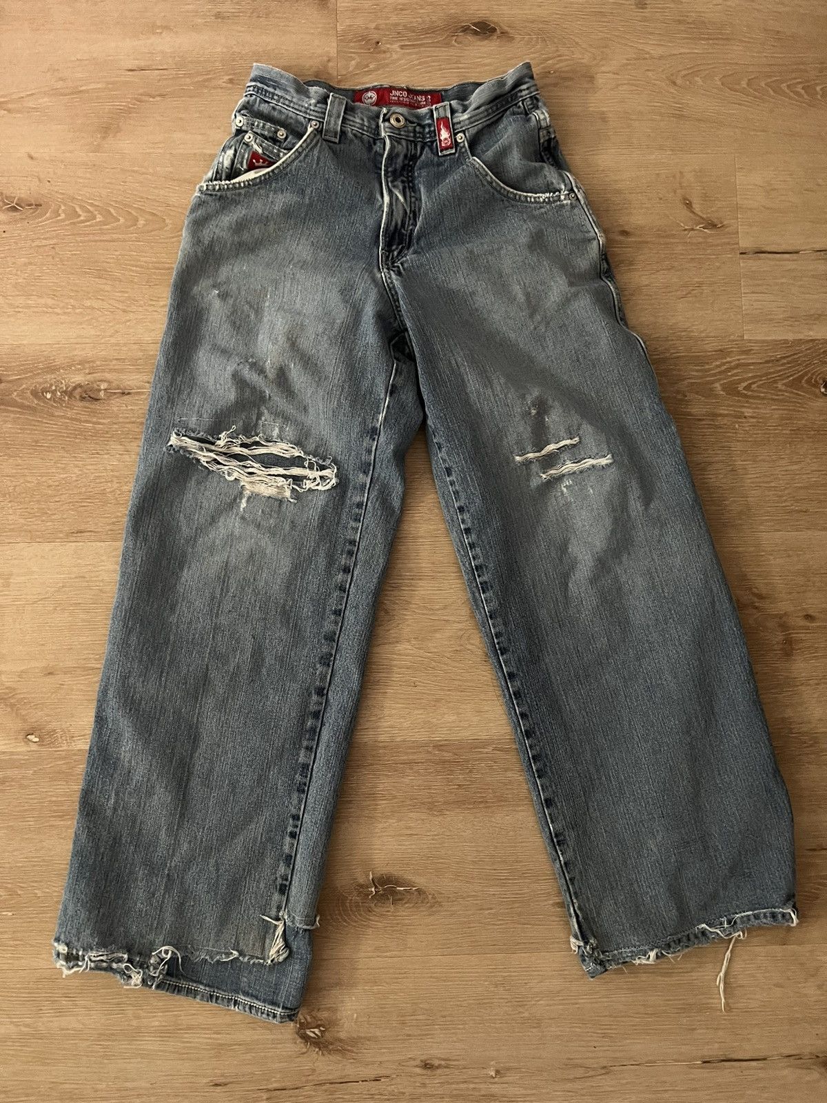 Jnco × Streetwear × Vintage Vintage 90's JNCO tribal baggy