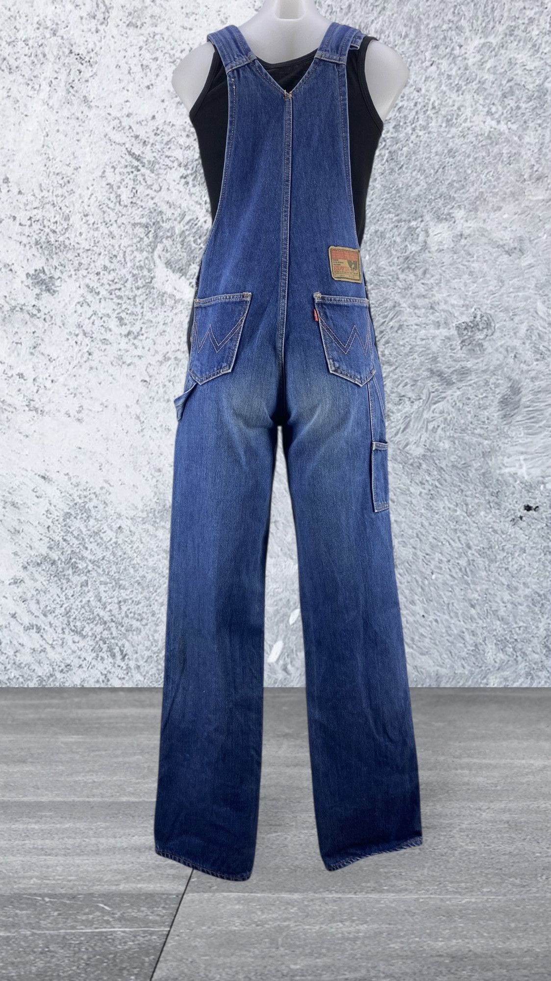Edwin Edwin Overalls Hickory Workwear Bib Overalls Size 26" / US 2 / IT 38 - 2 Thumbnail