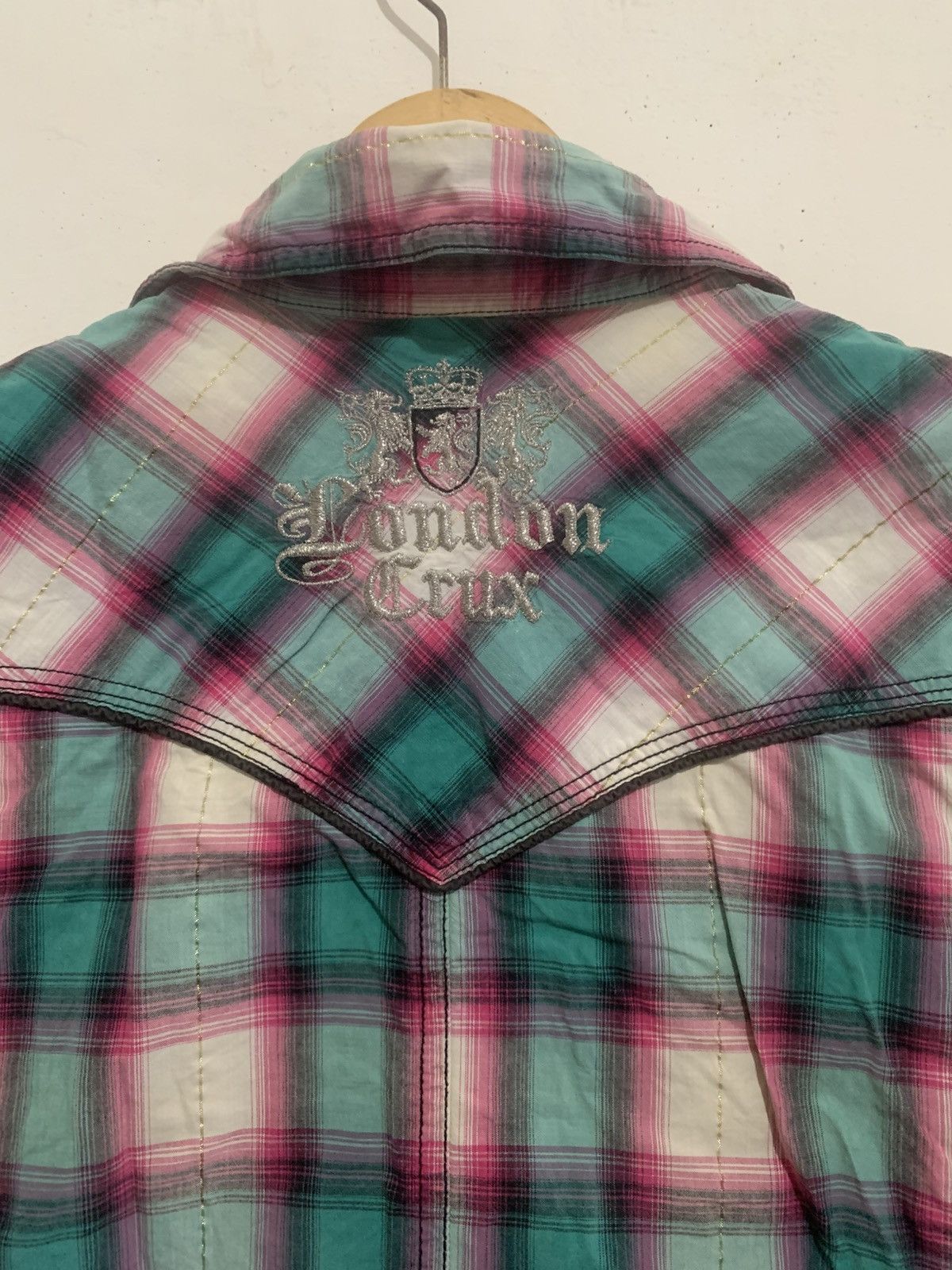 Japanese Brand Crux Button Shirt Size US M / EU 48-50 / 2 - 10 Thumbnail