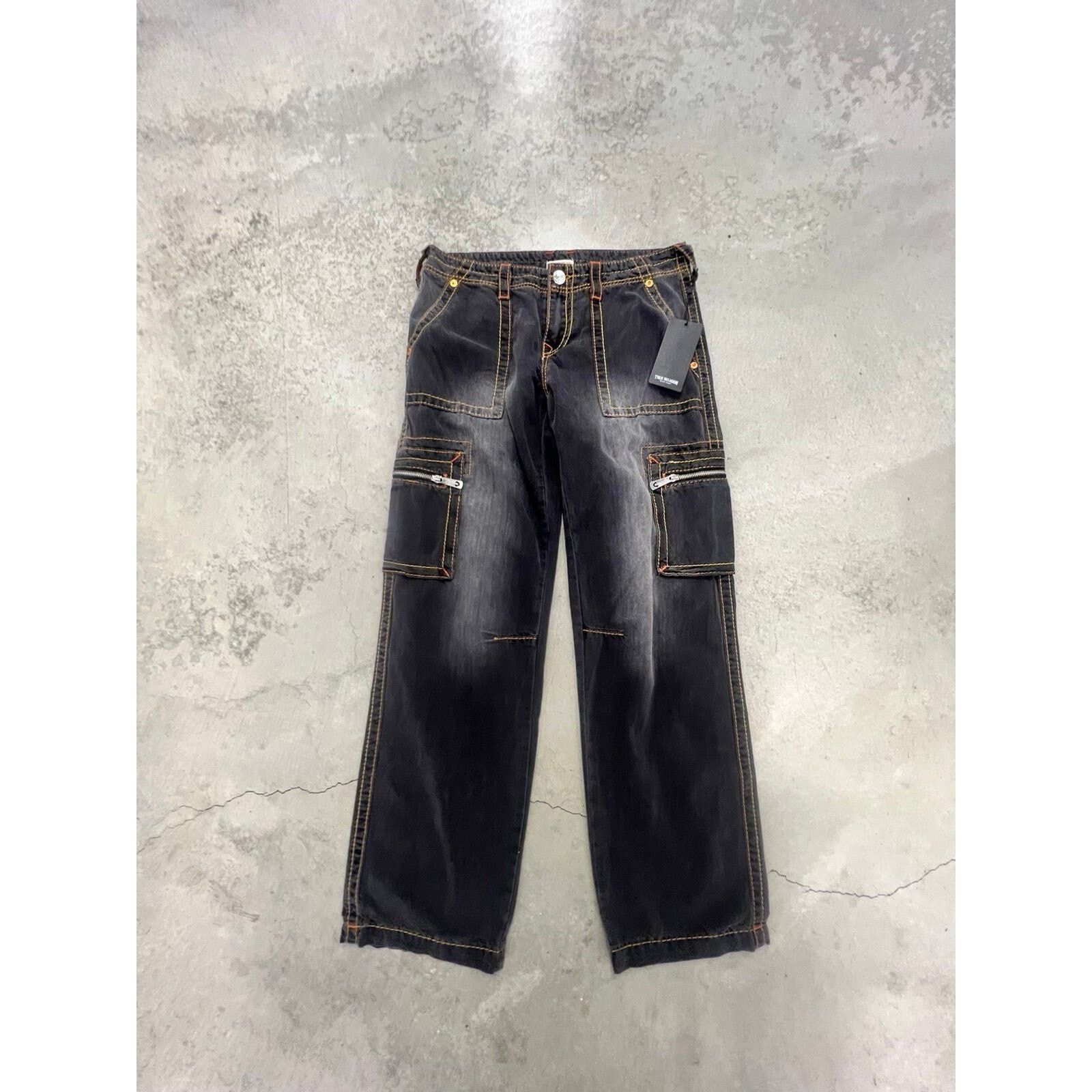 True Religion True Religion BIG T ZIPPER CARGO JEAN Size 29" - 1 Thumbnail
