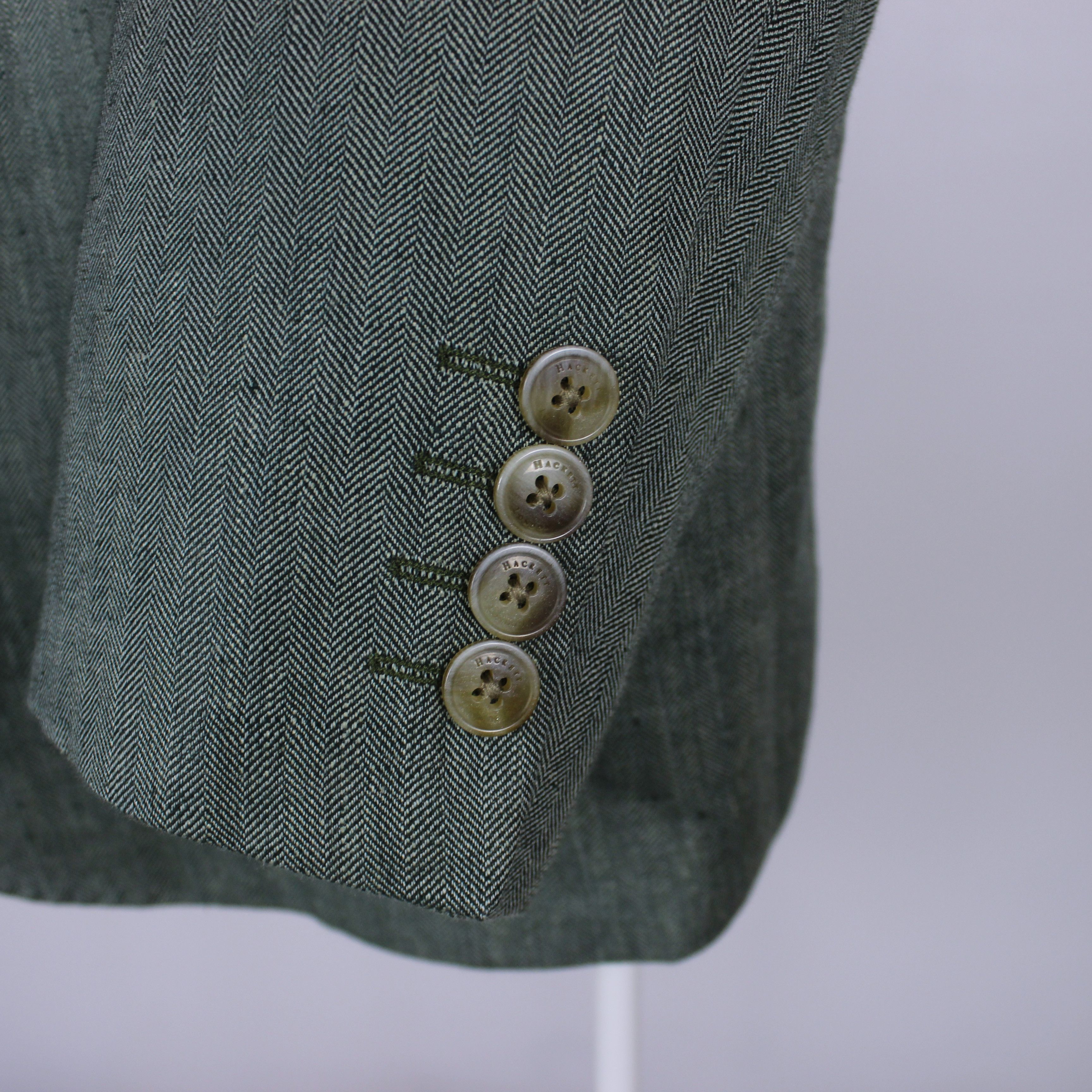 Hackett Hackett blazer linen cotton XL 46R 56R tailoring Size 46R - 9 Thumbnail