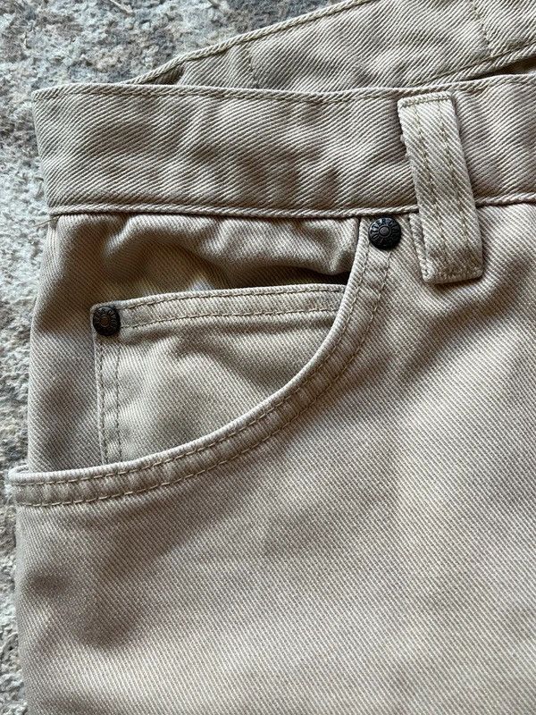 Other The World Sz W 36 L 32 Denim Jeans Beige Baggy Vintage 90s Size US 36 / EU 52 - 7 Thumbnail