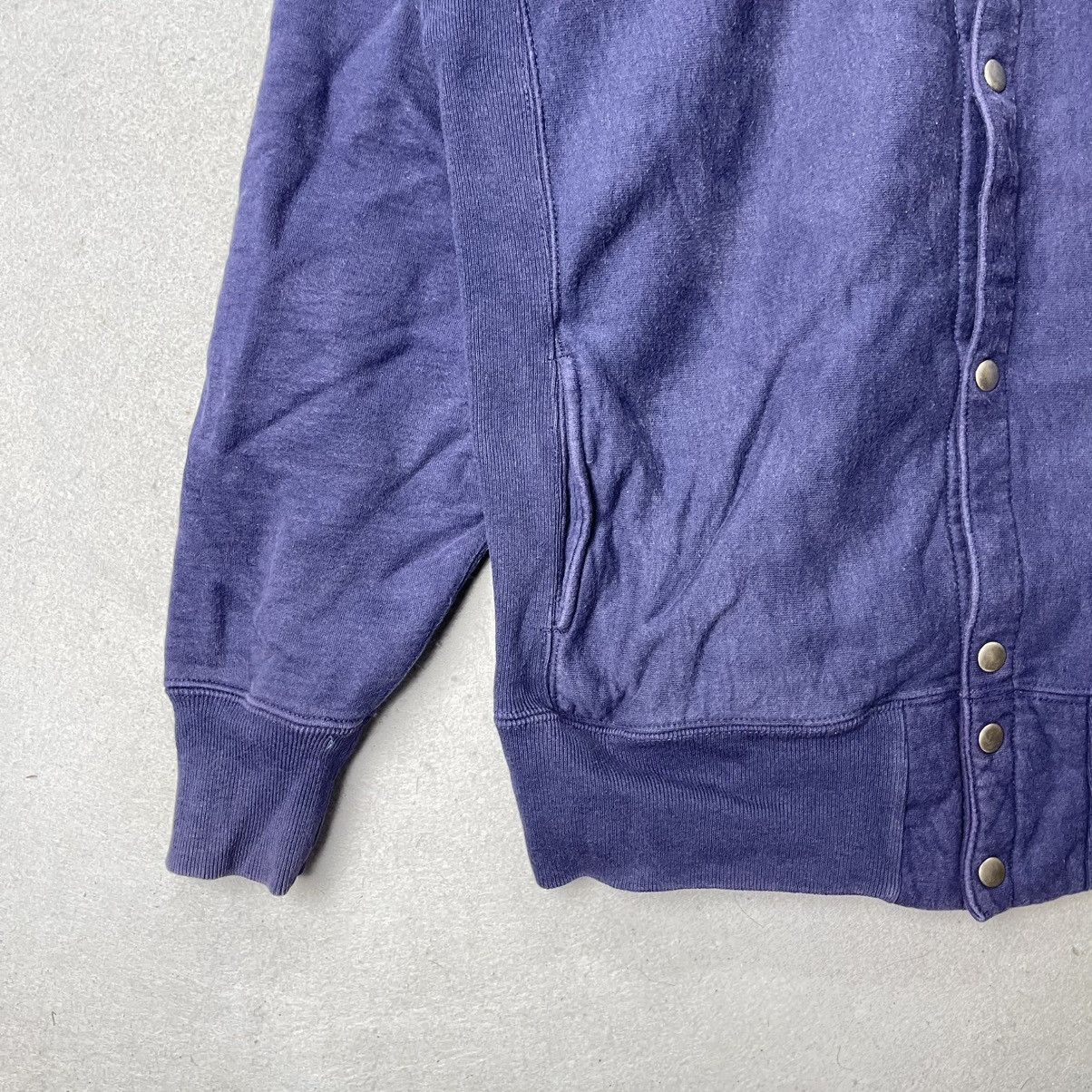 Toyo Enterprises Vintage Cheswick Snap Button Hooded Sweat Jacket Size US XL / EU 56 / 4 - 5 Thumbnail