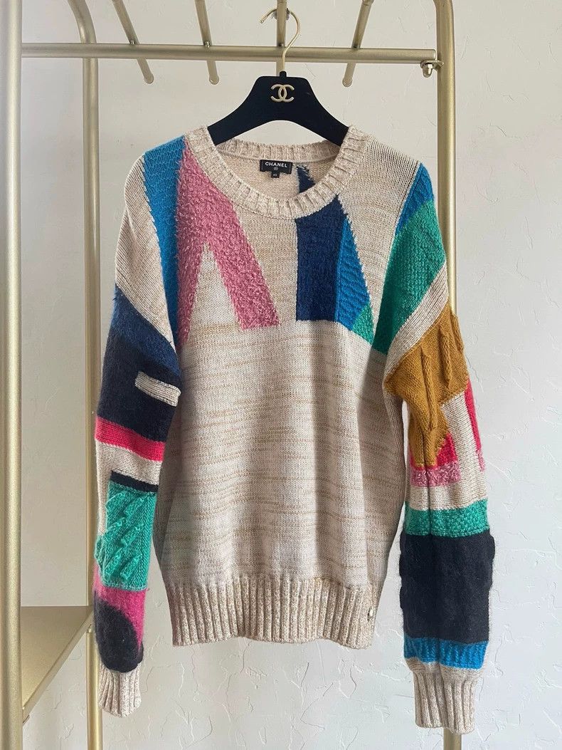 Chanel Chanel Egyptian series classic sweater Size S / US 4 / IT 40 - 1 Thumbnail