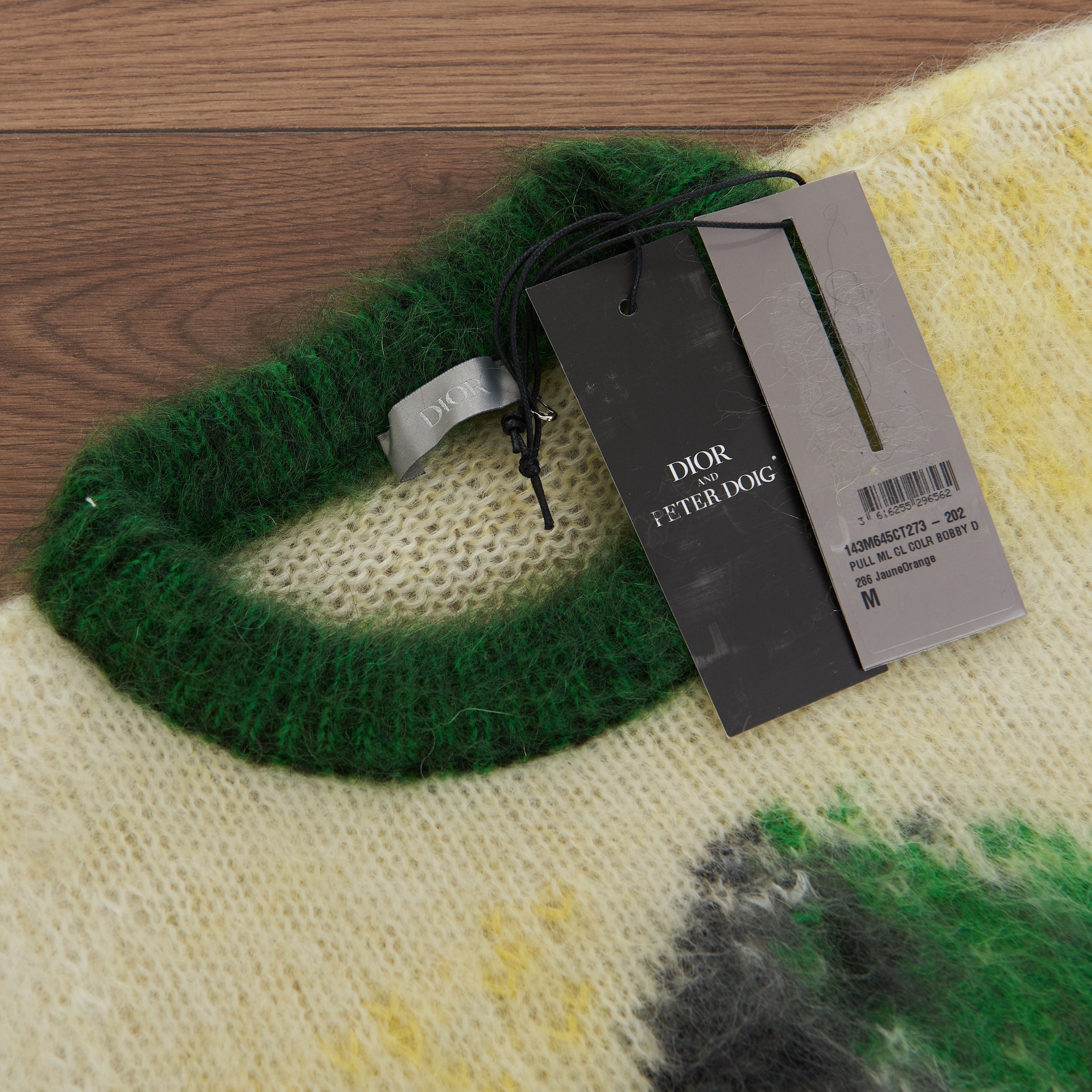 Dior x Peter Doig Sweater In Brushed Technical Mohair & Wool Size US M / EU 48-50 / 2 - 10 Thumbnail