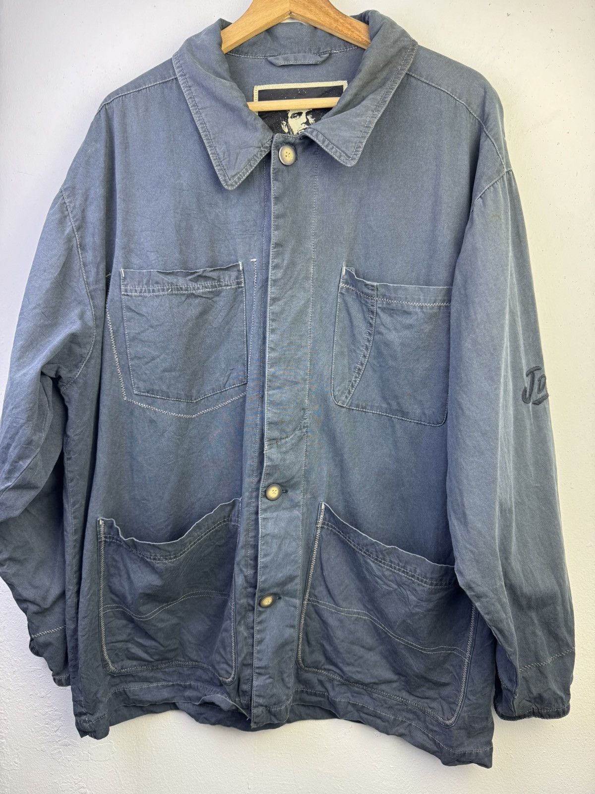 Vintage Vintage James Dean Overload Sanforized denim chore jacket Size US M / EU 48-50 / 2 - 4 Thumbnail