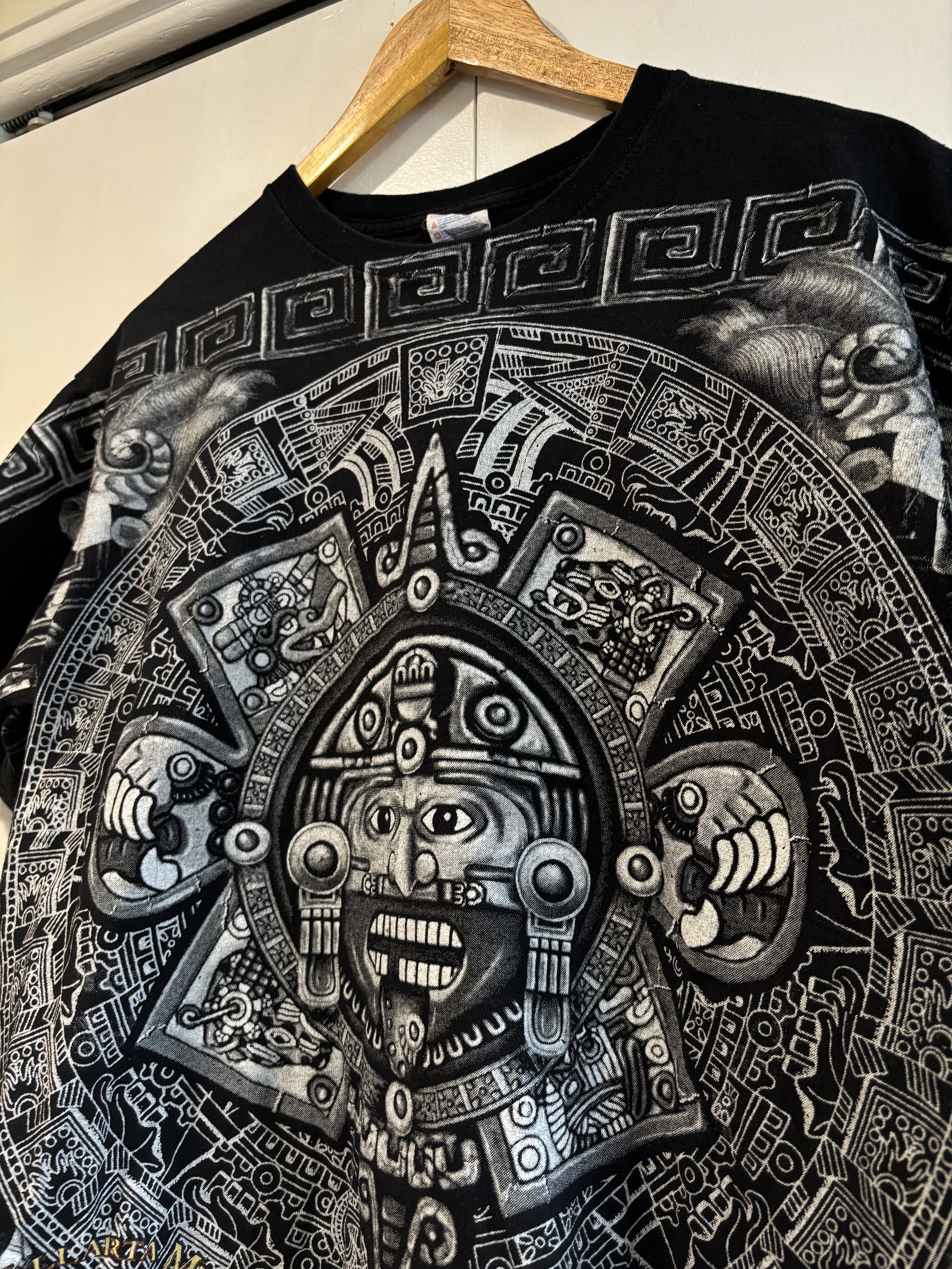 Vintage Vintage Aztec AOP Shirt Size US L / EU 52-54 / 3 - 3 Thumbnail