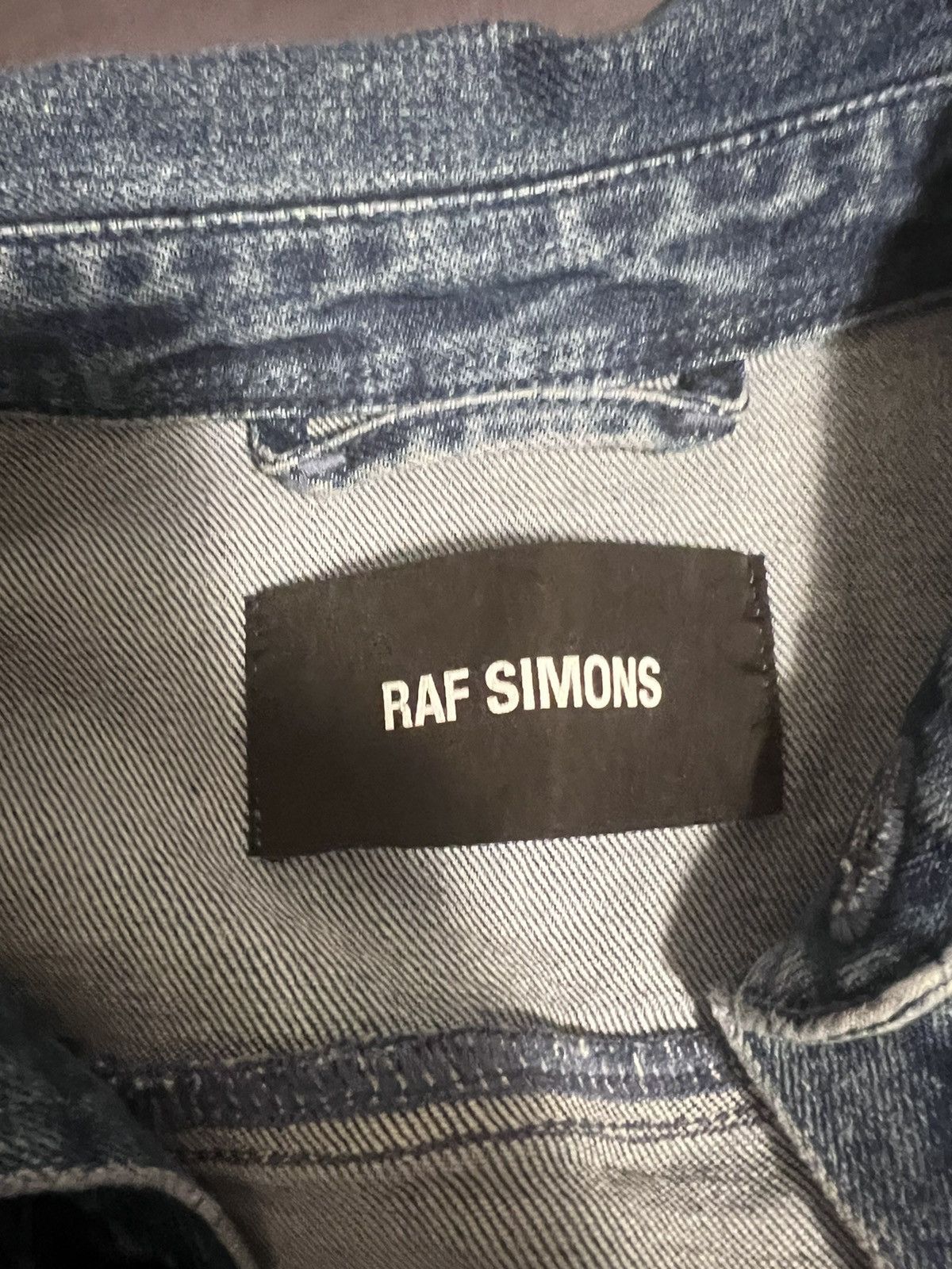Raf Simons Burning Down The House Denim Jacket Size US L / EU 52-54 / 3 - 2 Thumbnail