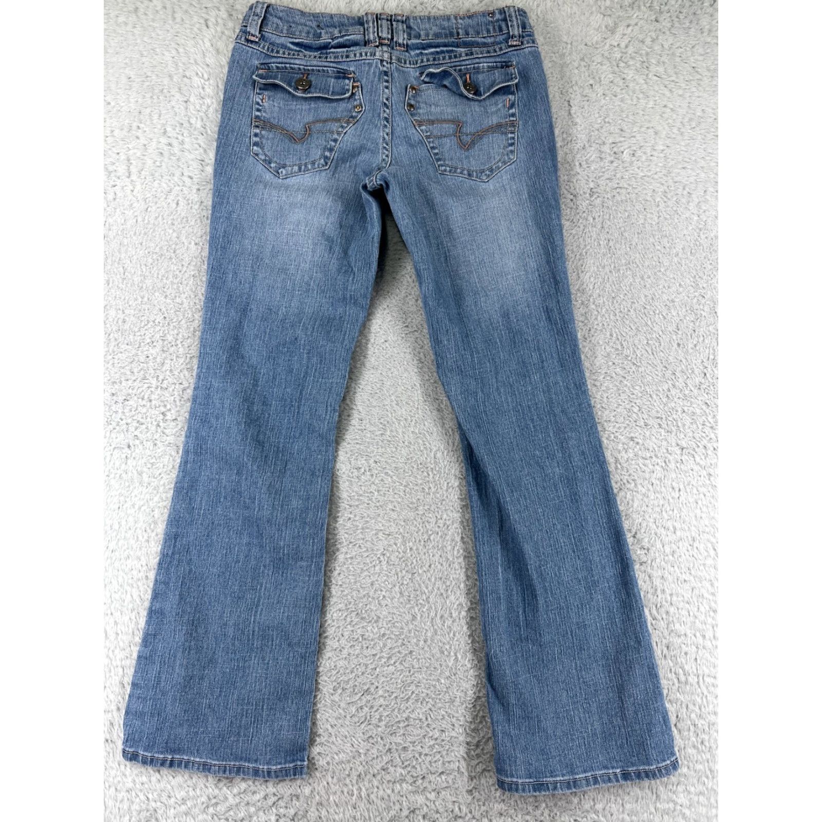 Vintage Zana Di Womens Jeans Bootcut Light Wash Denim 29in Inseam Regular Fit 30 Waist American Vintage 2010s Styles Women Size 32" / US 10 / IT 46 - 2 Thumbnail