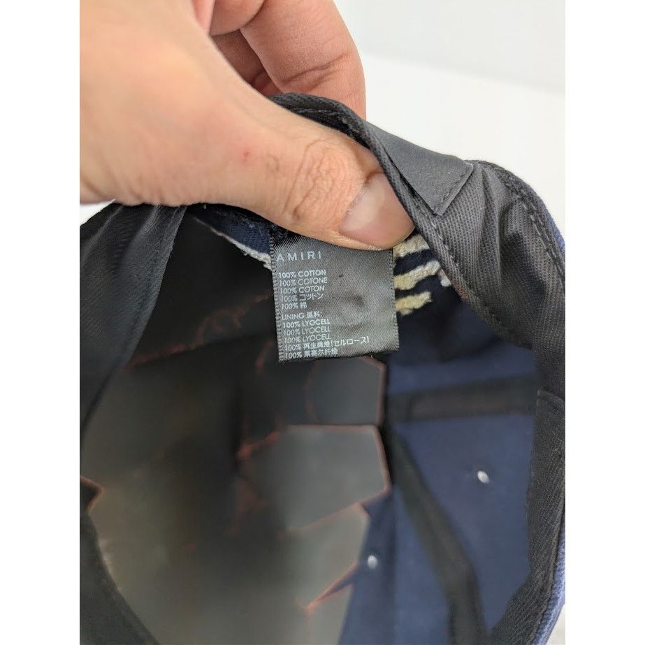 Amiri o1rshd1 Size: L / MA Fitted Hat / Cap in Blue Size ONE SIZE - 13 Thumbnail