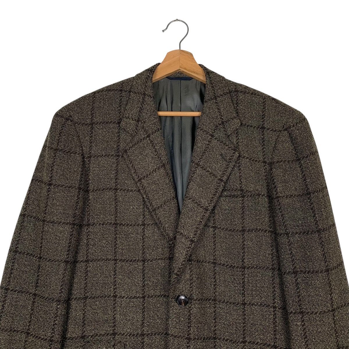 Christian Dior Monsieur Vintage Christian Dior Monsieur Checkered Wool Casual Jacket Size US S / EU 44-46 / 1 - 2 Thumbnail