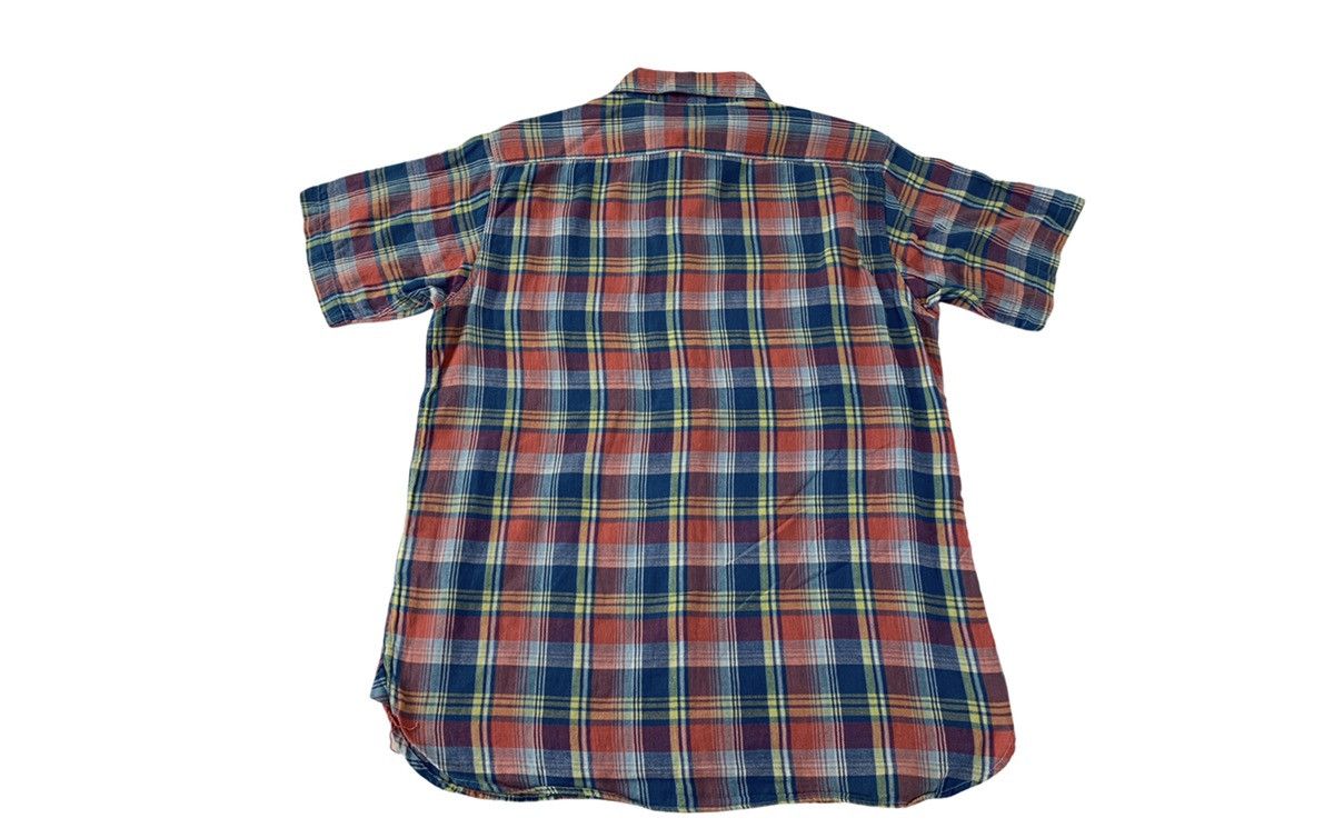 Sugar Cane × Sun Surf × Toyo Enterprises Vintage Sugar Cane Japan Plaid Check Flannel Double Pocket Size US S / EU 44-46 / 1 - 9 Thumbnail