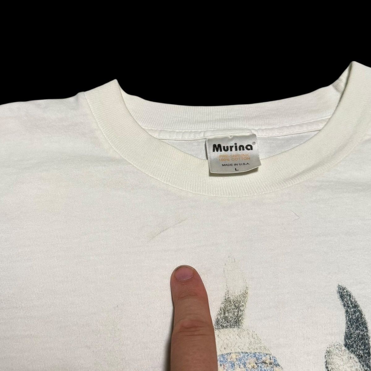 Vintage Vintage 90s Murina Beach Bums Dogs Faded Shirt Men's L Size US L / EU 52-54 / 3 - 5 Thumbnail