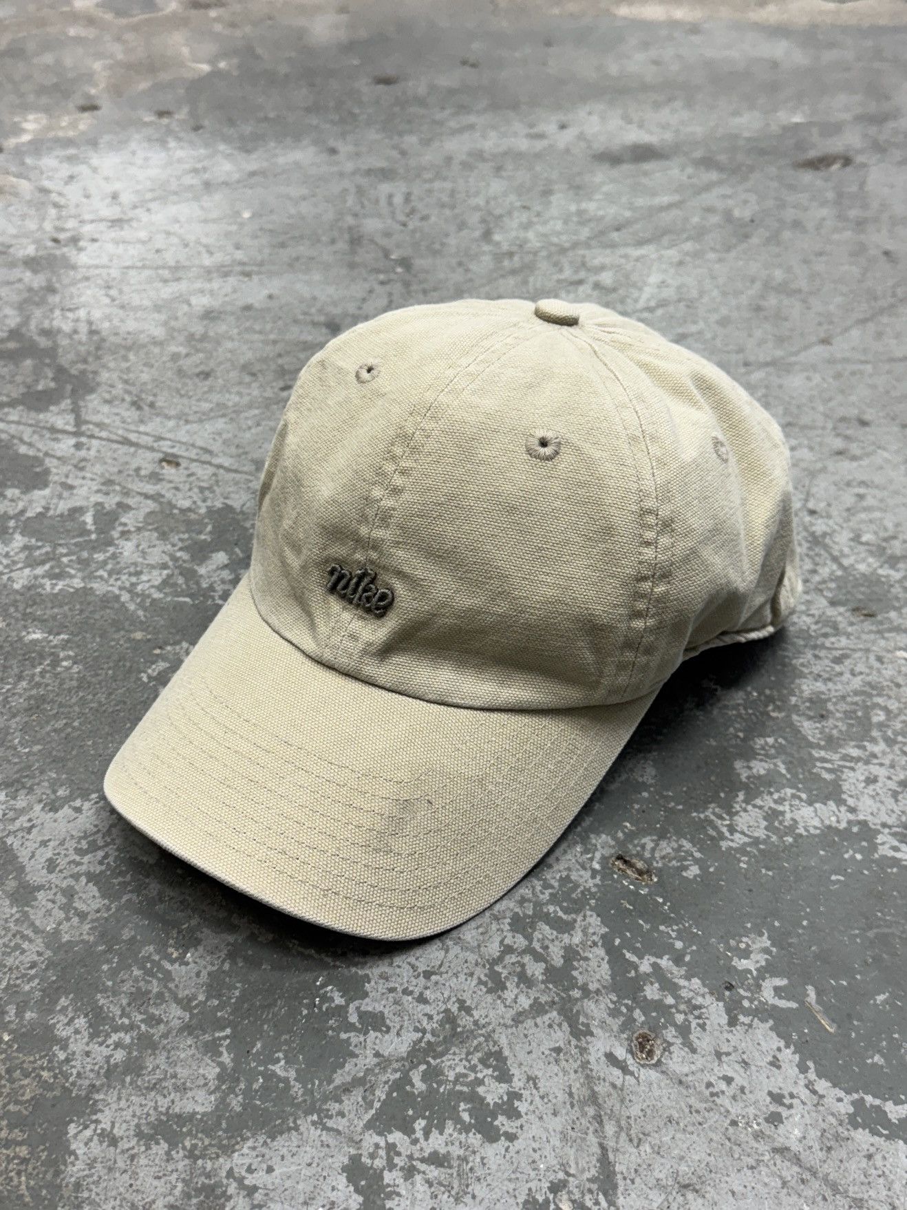 Nike Nike Blue Vintage Cap Hat Size ONE SIZE - 3 Thumbnail