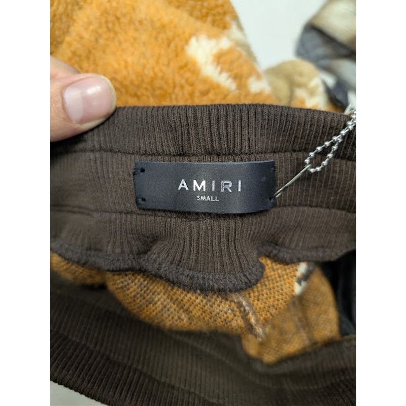 Amiri o1rshd1 Tie Dye Track Pant in Orange / Black Size US 30 / EU 46 - 18 Thumbnail