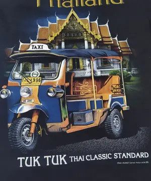 Vintage Vintage JOLIGOLF Thailand Tuk Tuk Graphic Distressed Tshirt Size US XL / EU 56 / 4 - 9 Thumbnail