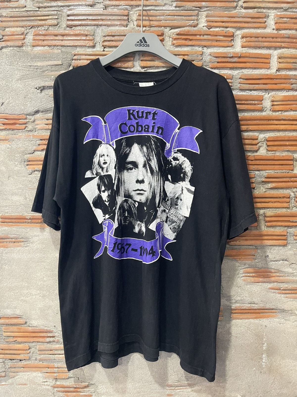 Nirvana Vintage Kurt Cobain 90s T Shirt XL Size US XL / EU 56 / 4 - 11 Thumbnail