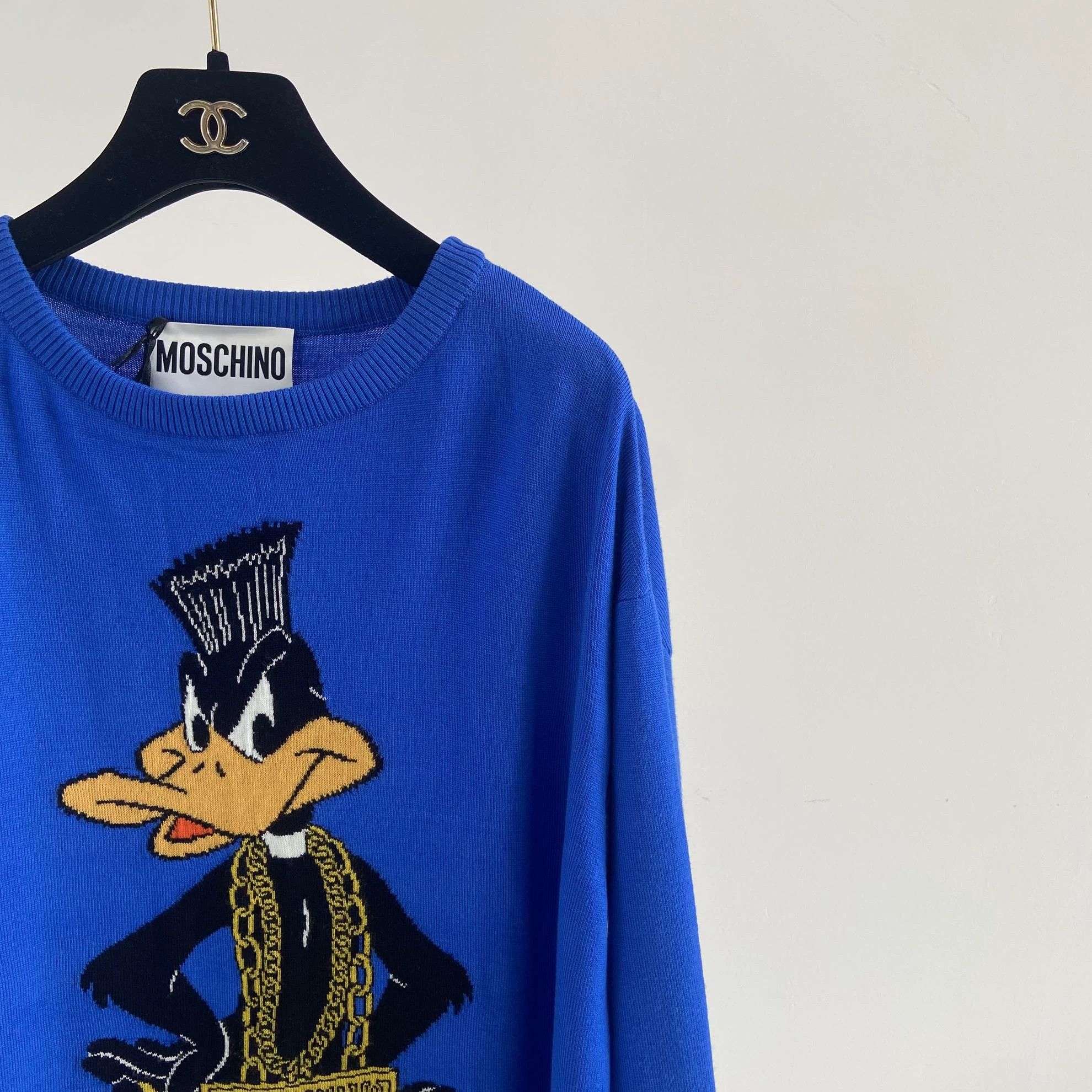 Moschino Moschino Donald Duck Knit Top S 3725 Size US S / EU 44-46 / 1 - 4 Thumbnail
