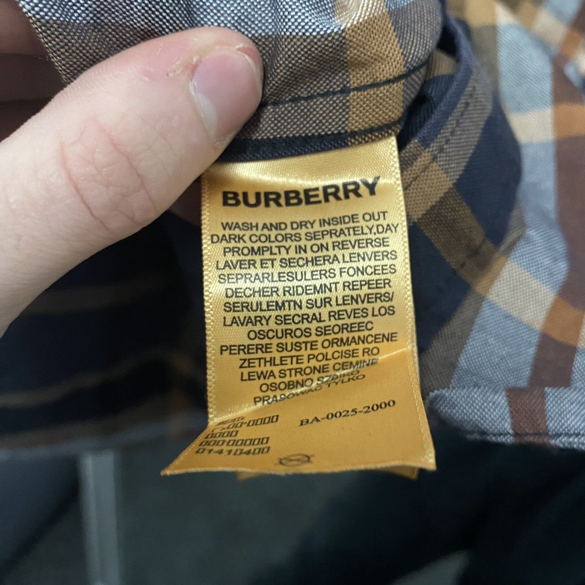 Burberry Burberry Shirt Luxury Size US S / EU 44-46 / 1 - 9 Thumbnail