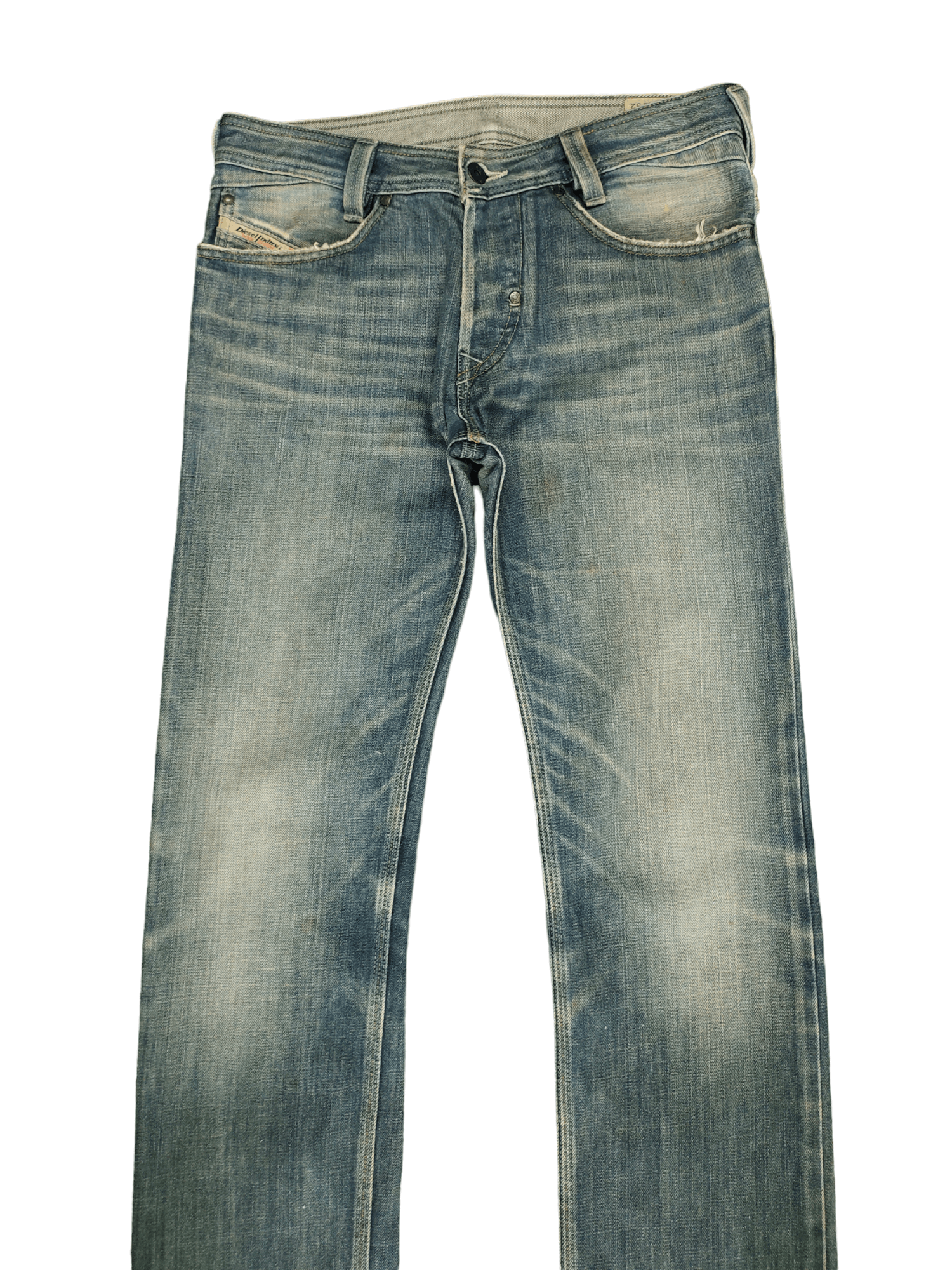 Diesel Vintage Y2k Diesel Slammer Embroidered Pocket Denim Jeans Size US 30 / EU 46 - 3 Thumbnail
