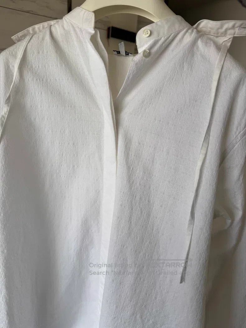Loewe Loewe Logo Embellished Hooded Long Sleeve Shirt Jacket Size 4XL / US 24-26 - 6 Thumbnail