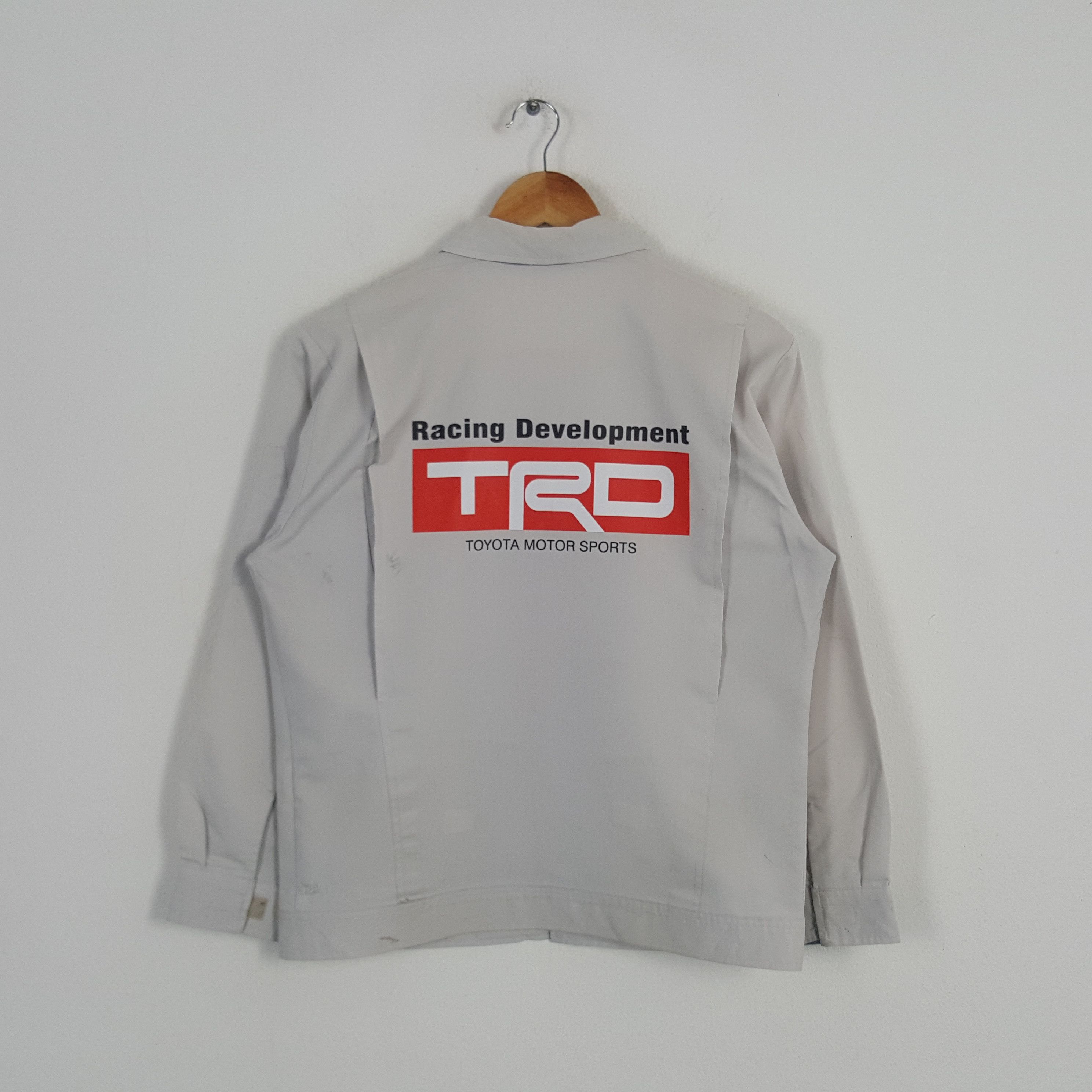 Japanese Brand × Vintage Vintage Toyota Racing Development TRD Custom Art Jacket Size US S / EU 44-46 / 1 - 1 Thumbnail