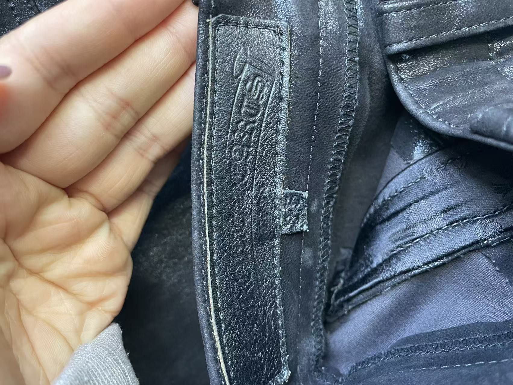 Chrome Hearts Chrome Hearts Black Bikers PU Pants Size 25" / US 0 / IT 36 - 8 Thumbnail