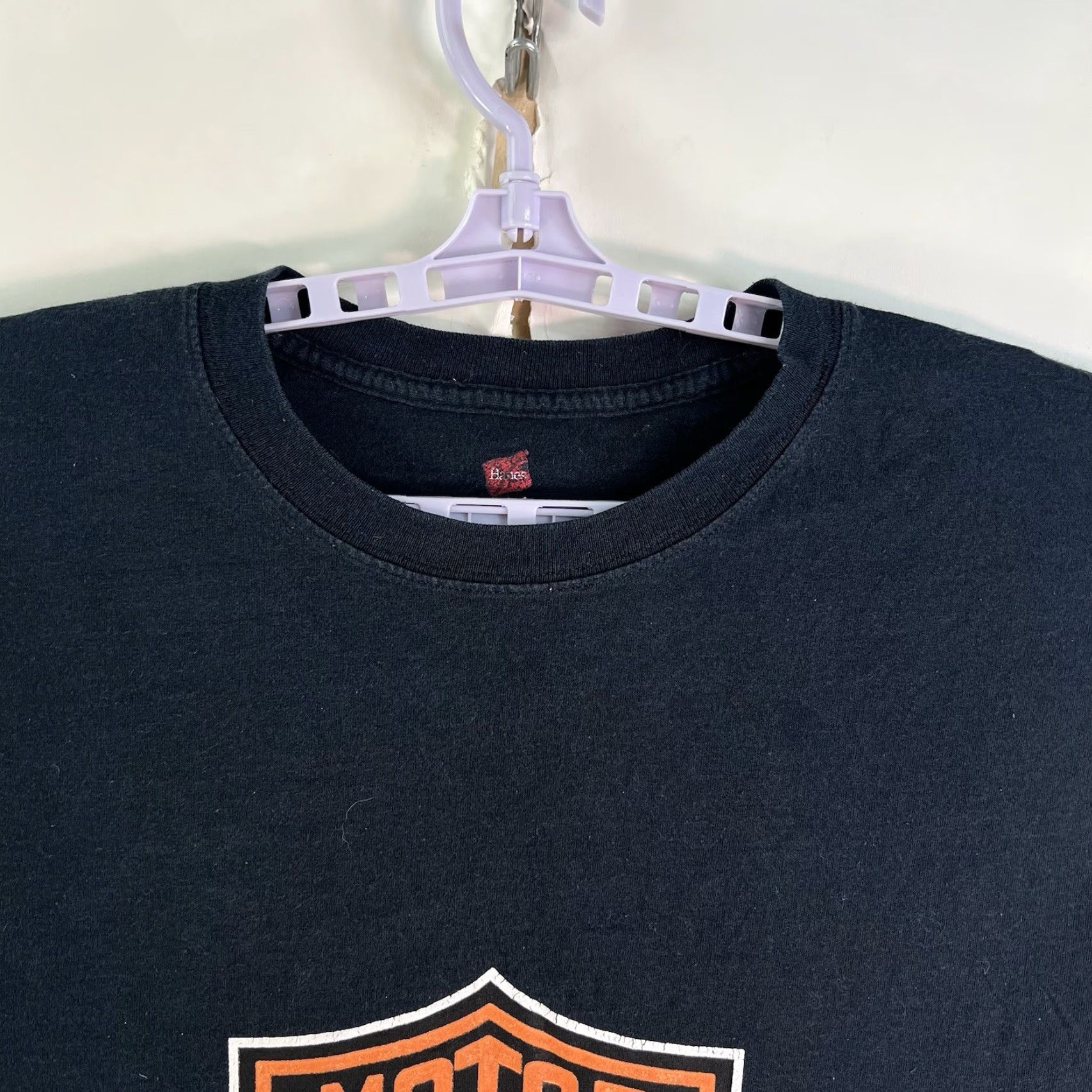 Harley Davidson Harley-Davidson T-Shirt Mens 3XL Crew Neck Logo Graphic Print Black Motorcycle Biker USA 2010s Size US XXL / EU 58 / 5 - 3 Thumbnail