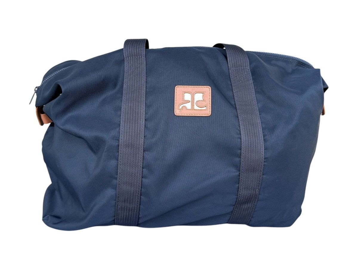 Courreges Vintage Courreges Logo Nylon Canvas Travel Bag & Pouch Bag Size ONE SIZE - 2 Thumbnail