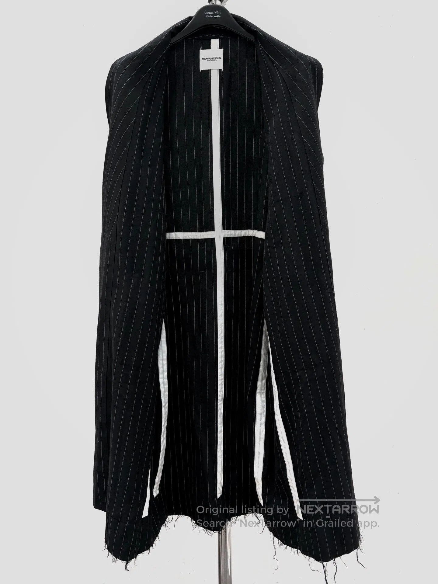 Takahiromiyashita The Soloist. THE SOLOIST AW15 Wool Robe Coat 46. Size US S / EU 44-46 / 1 - 4 Thumbnail