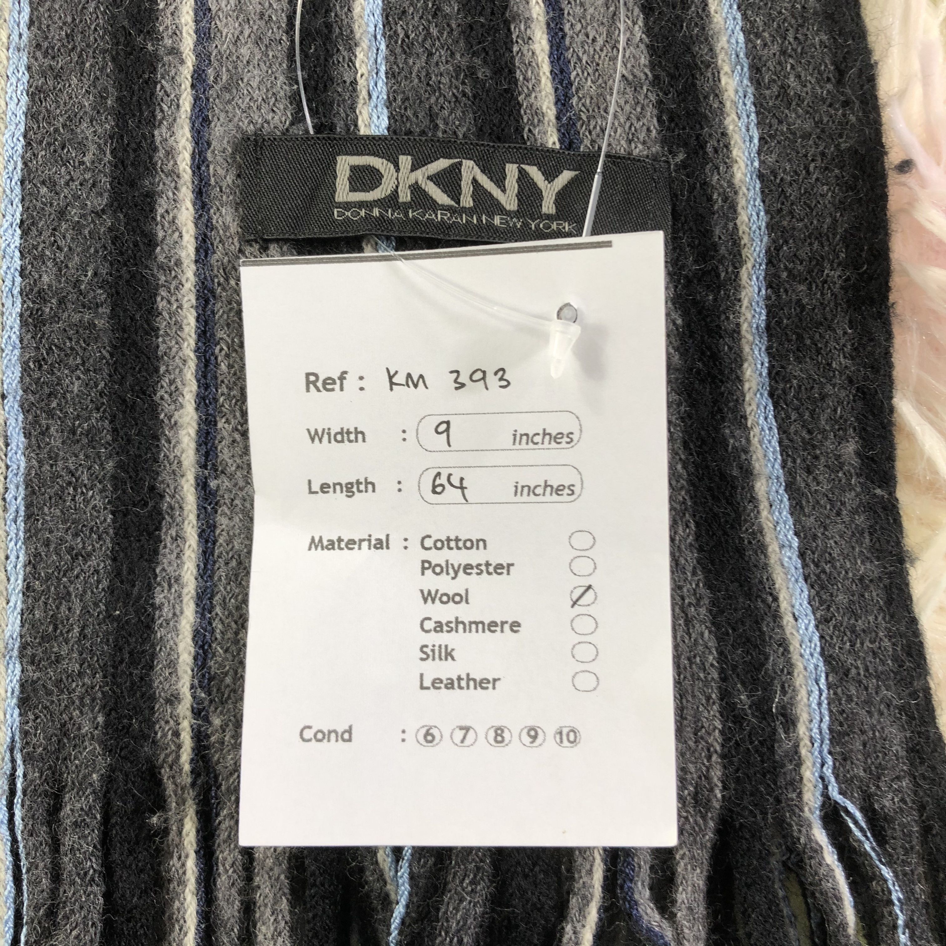 DKNY × Vintage DKNY Scarf / Muffler / Neckwear - KM393 Size ONE SIZE - 5 Thumbnail