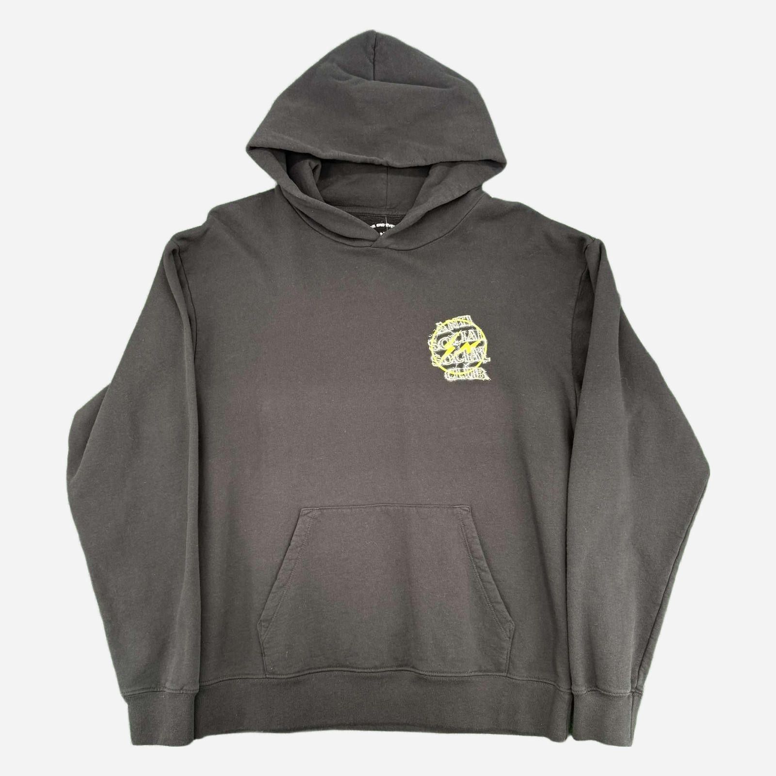 Anti Social Club x Fragment Bolt Hoodie L