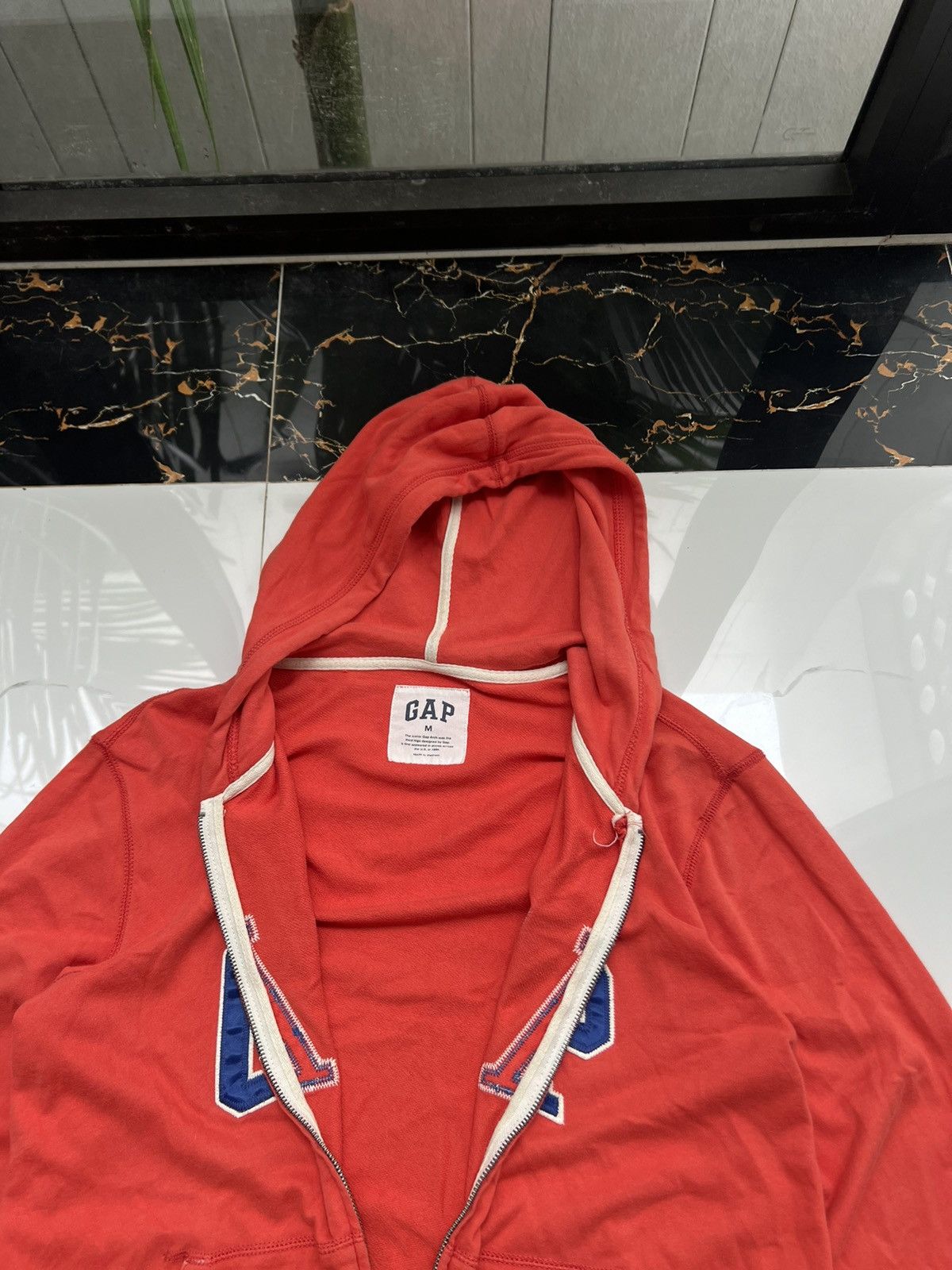 Gap × Vintage 90’s GAP ZIP HOODIE RARE Y2K SKATE RETRO Size US M / EU 48-50 / 2 - 6 Thumbnail