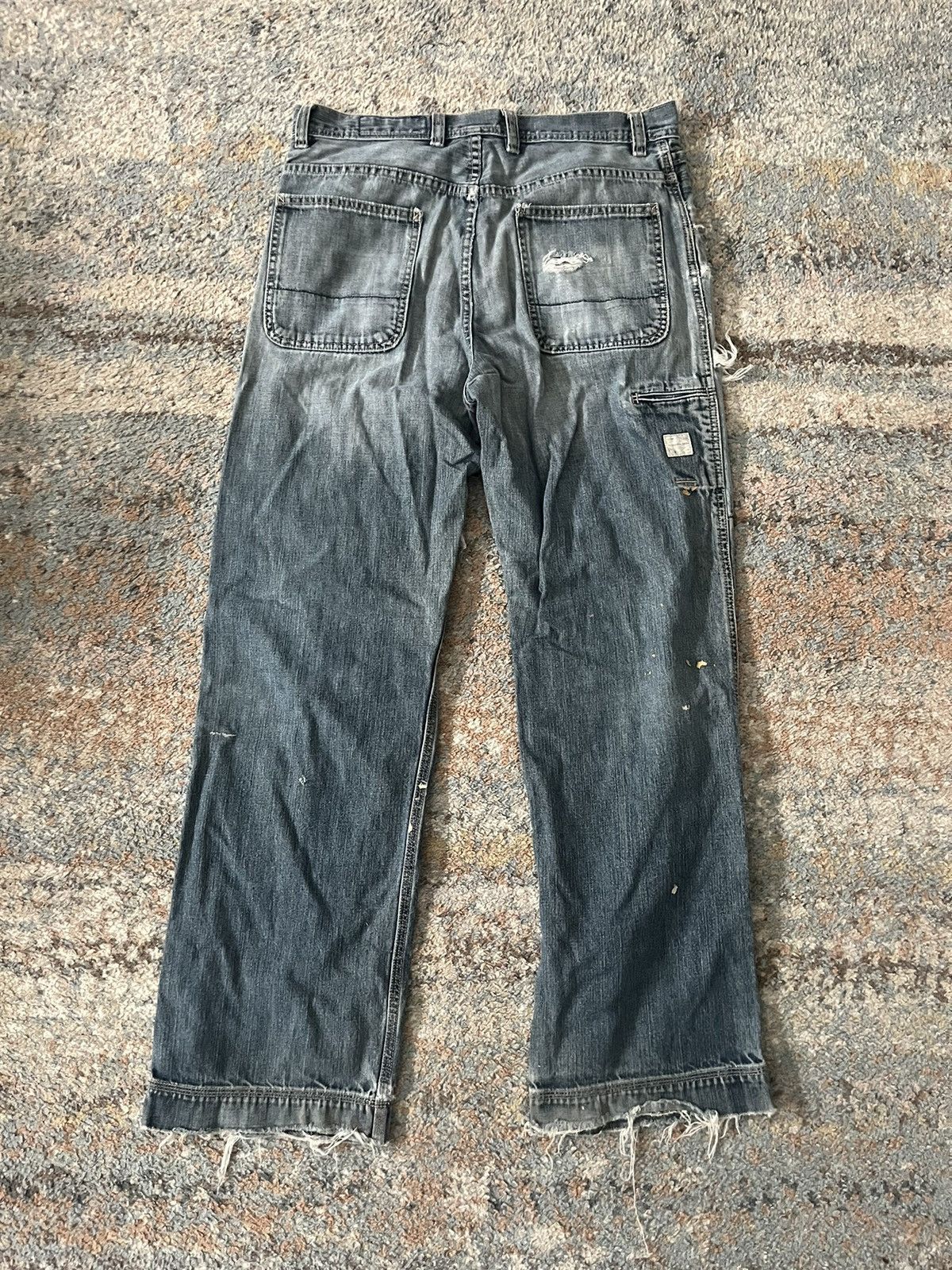 Gap VTG Thrashed Baggy Gap Jeans 34x31 Kanye Size US 34 / EU 50 - 11 Thumbnail