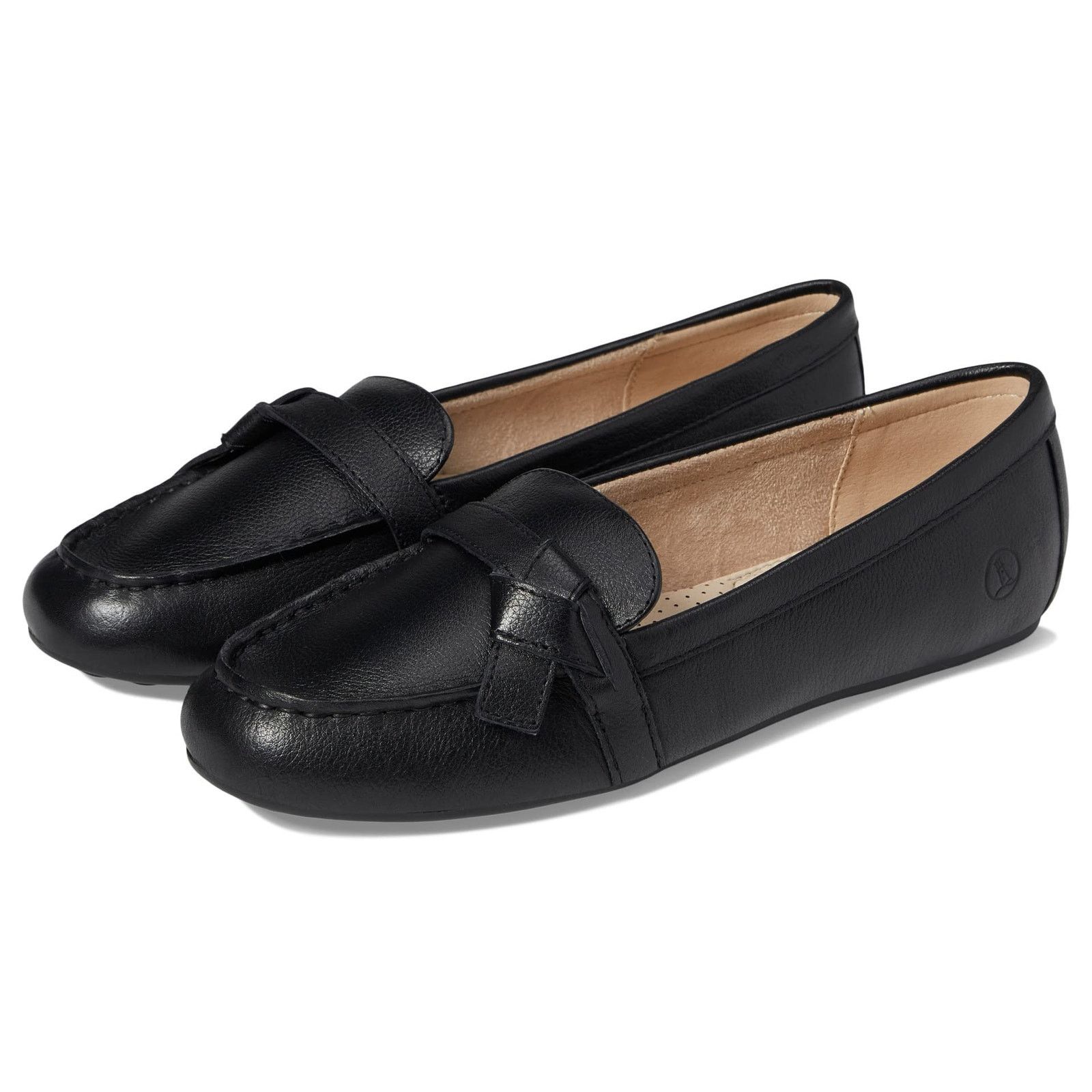 Lands' End Lands' End Leather Penny Loafer Flat Black Women's 5.5D Size US 6.5 / IT 36.5 - 1 Thumbnail