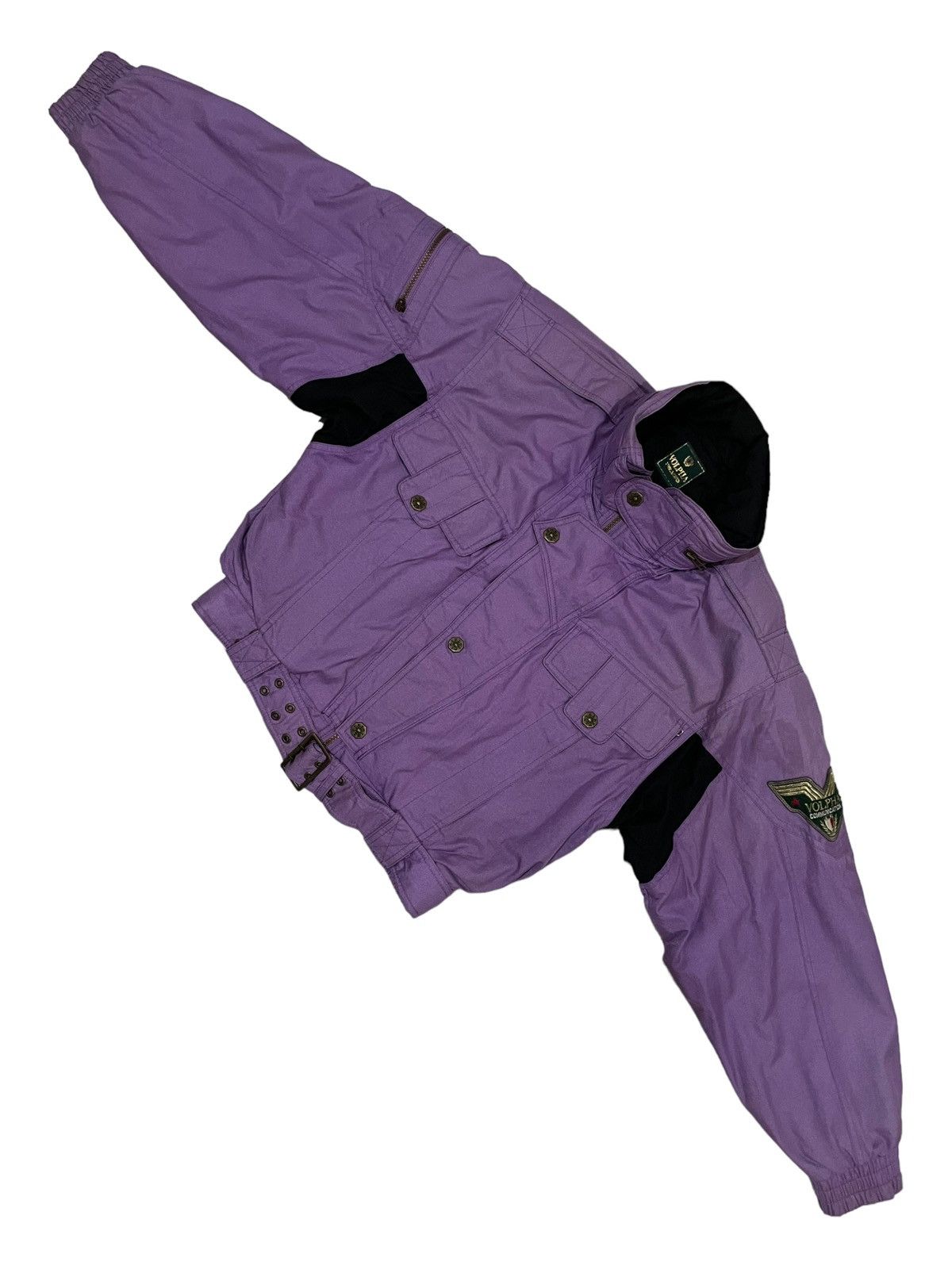 Japanese Brand Volpha Communication Bondage Punk Bomber Biker Jacket Size US M / EU 48-50 / 2 - 2 Thumbnail