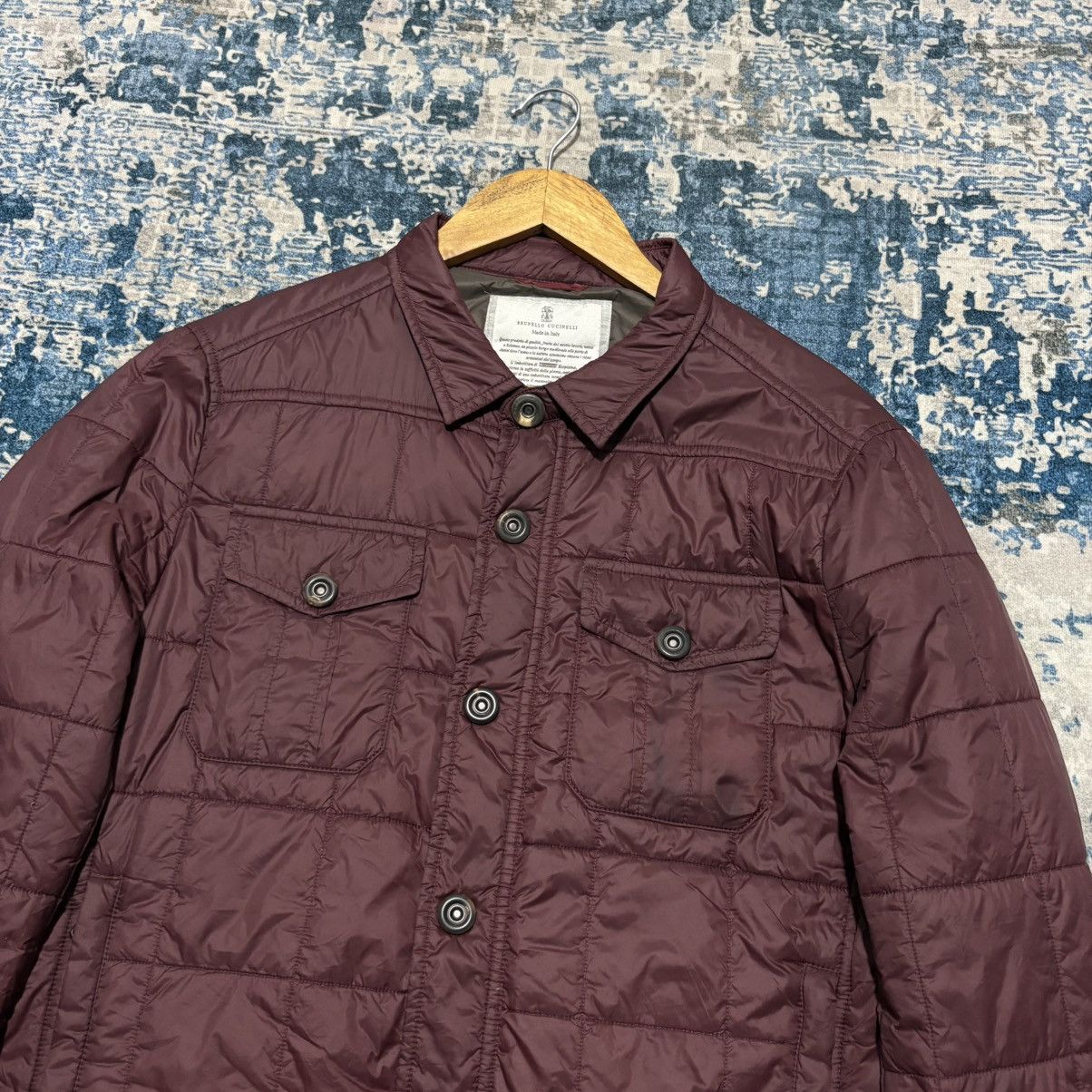 Brunello Cucinelli Brunello Cucinelli snap button light down jacket Size US S / EU 44-46 / 1 - 2 Thumbnail