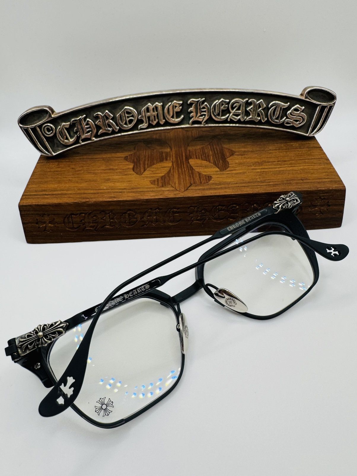 Chrome Hearts Chrome Hearts LGMA Glasses Size ONE SIZE - 2 Thumbnail
