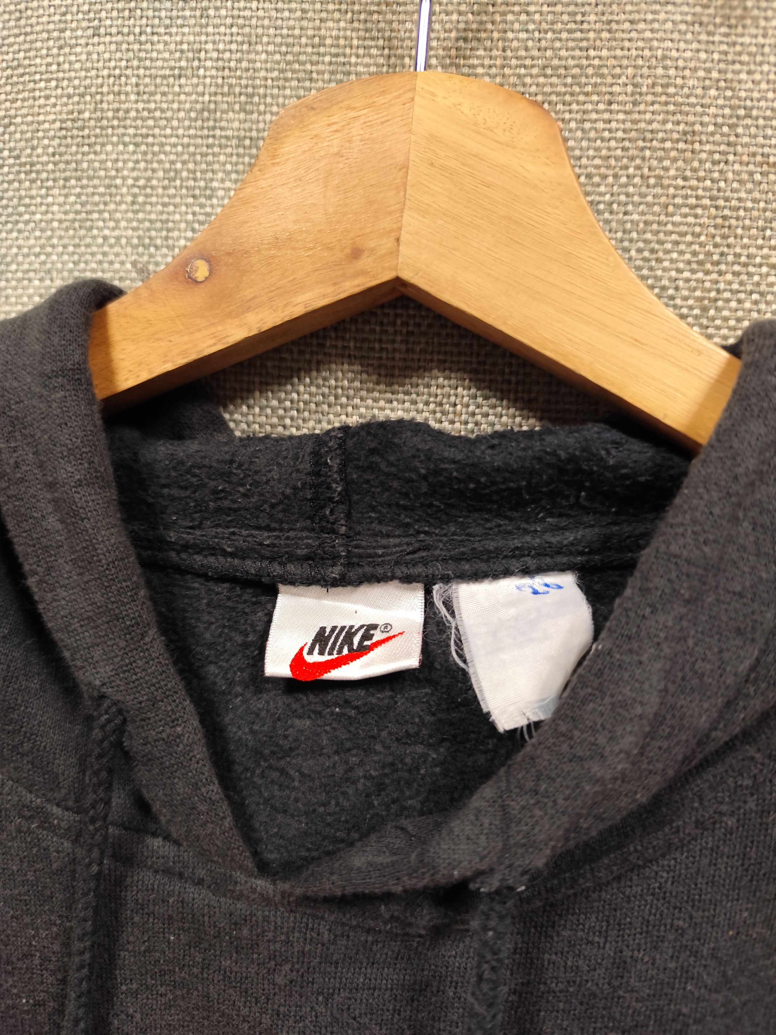 Nike Vintage 90s nike hoodie spell out Size US XL / EU 56 / 4 - 3 Thumbnail
