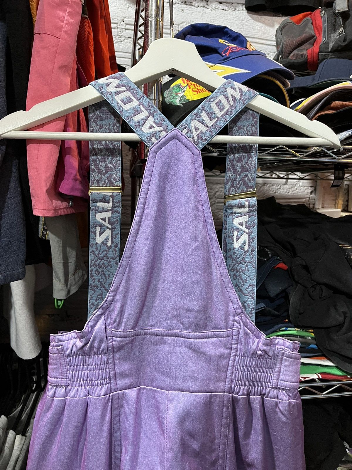 Salomon Salomon Ski Wear Overall Logo 90s Size 30" / US 8 / IT 44 - 7 Thumbnail