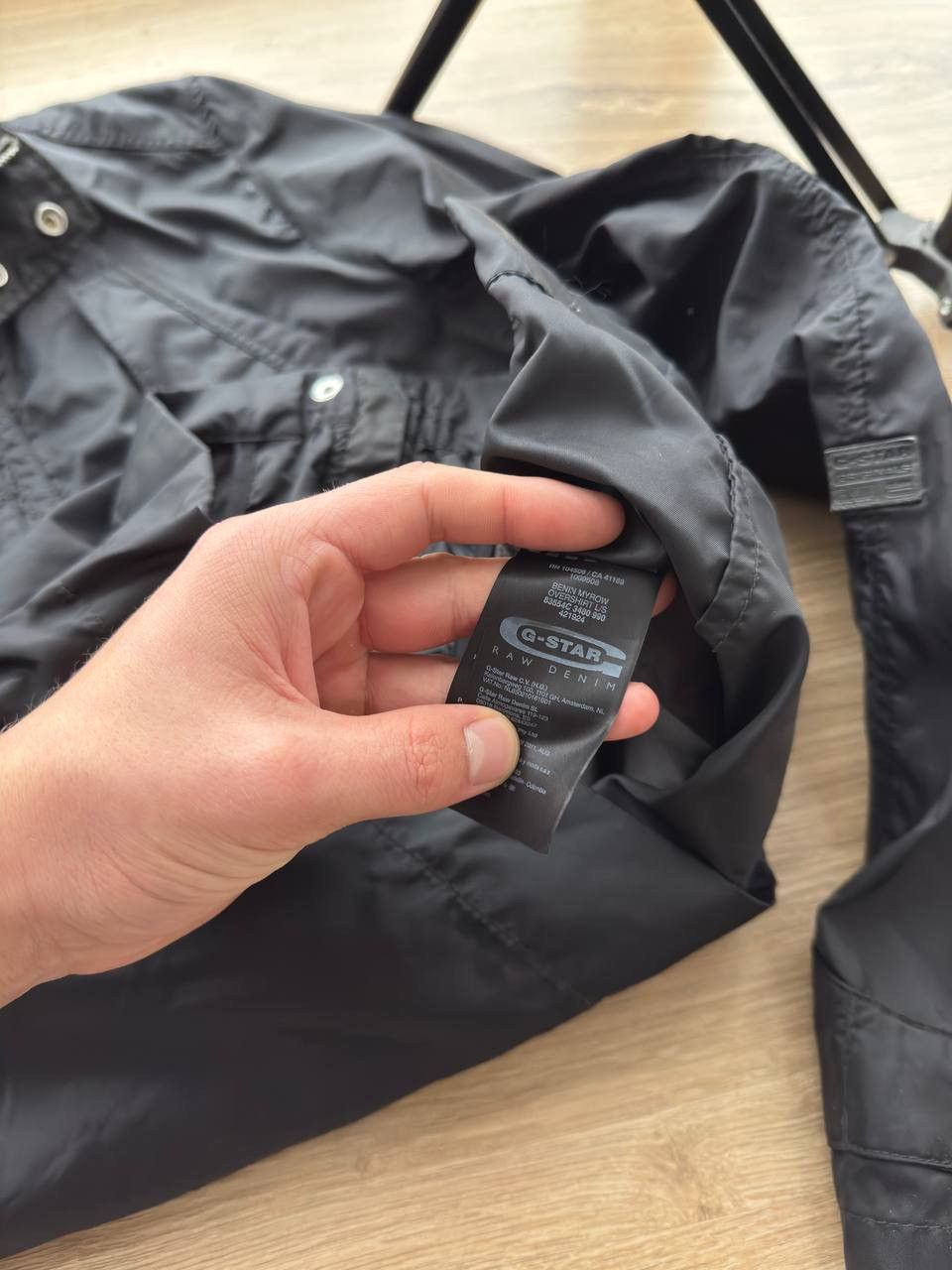 G-Star G-STAR VINTAGE LIGHT JACKET BLACK NYLON Y2K STREETWEAR MEN’S Size US M / EU 48-50 / 2 - 8 Thumbnail