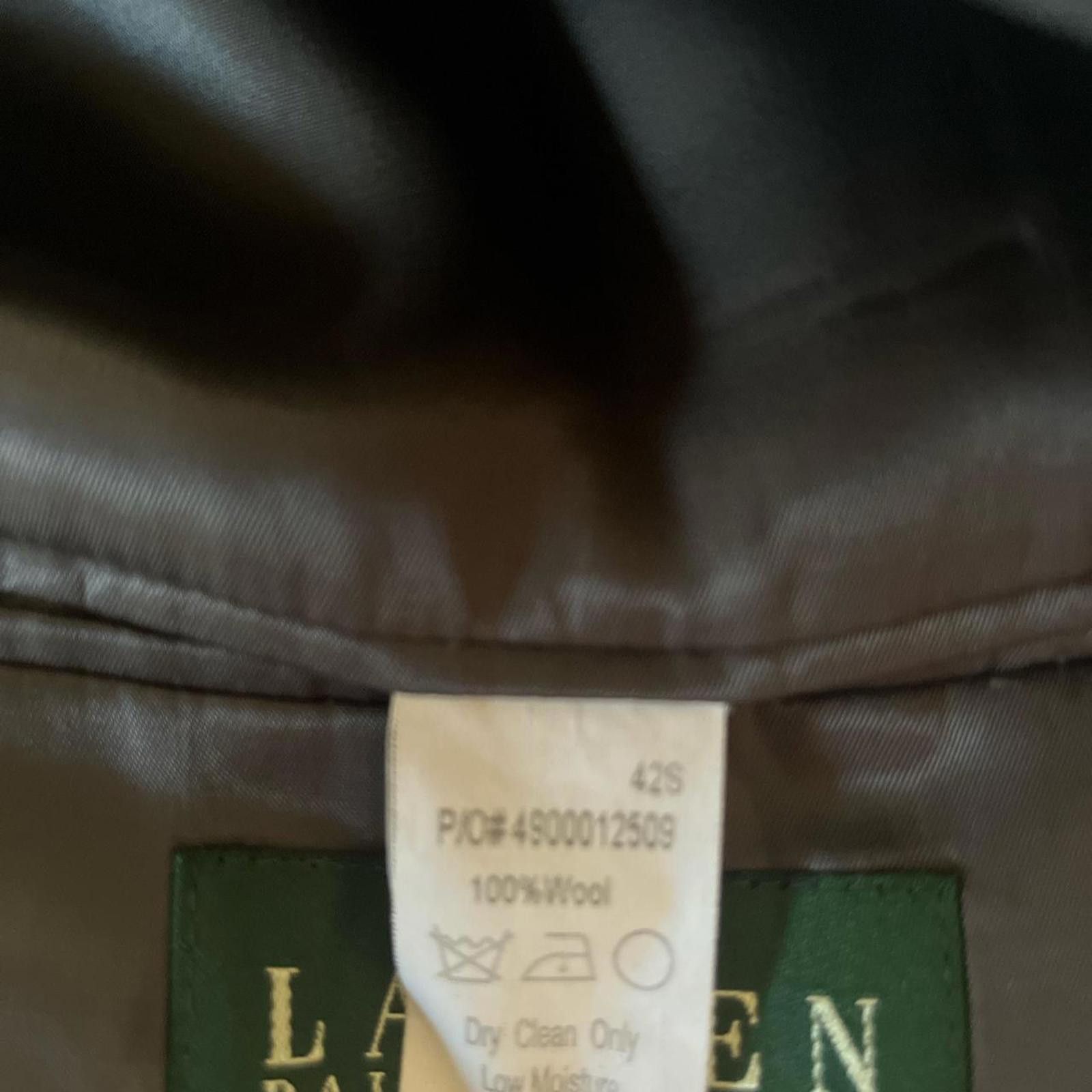 Polo Ralph Lauren Vintage Polo Ralph Lauren Wool Blazer Light Grey 42S. Size 42R - 4 Thumbnail